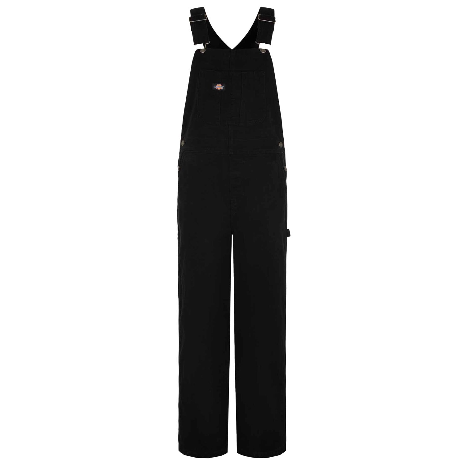Dickies Loose canvas female bib, Black, XL