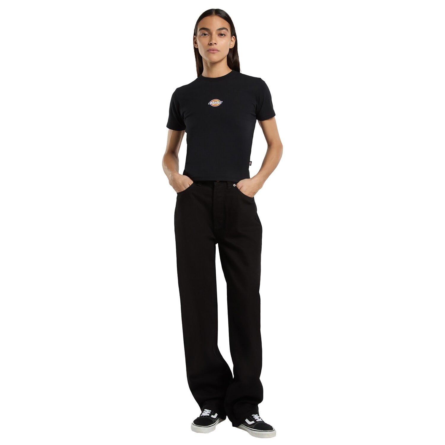 Dickies Maple Valley female t-shirt, Black, M