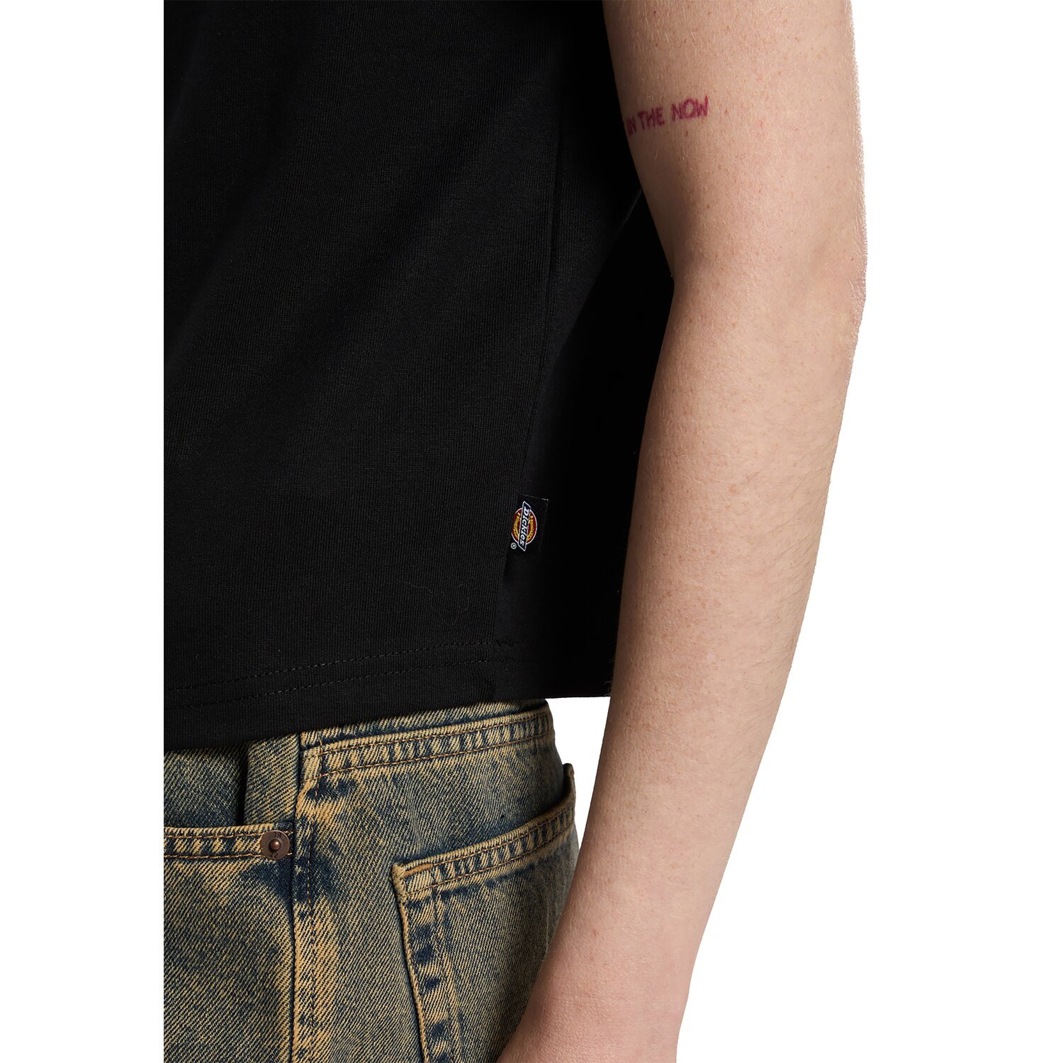 Dickies Oakport female boxy t-shirt, Black, 2XS