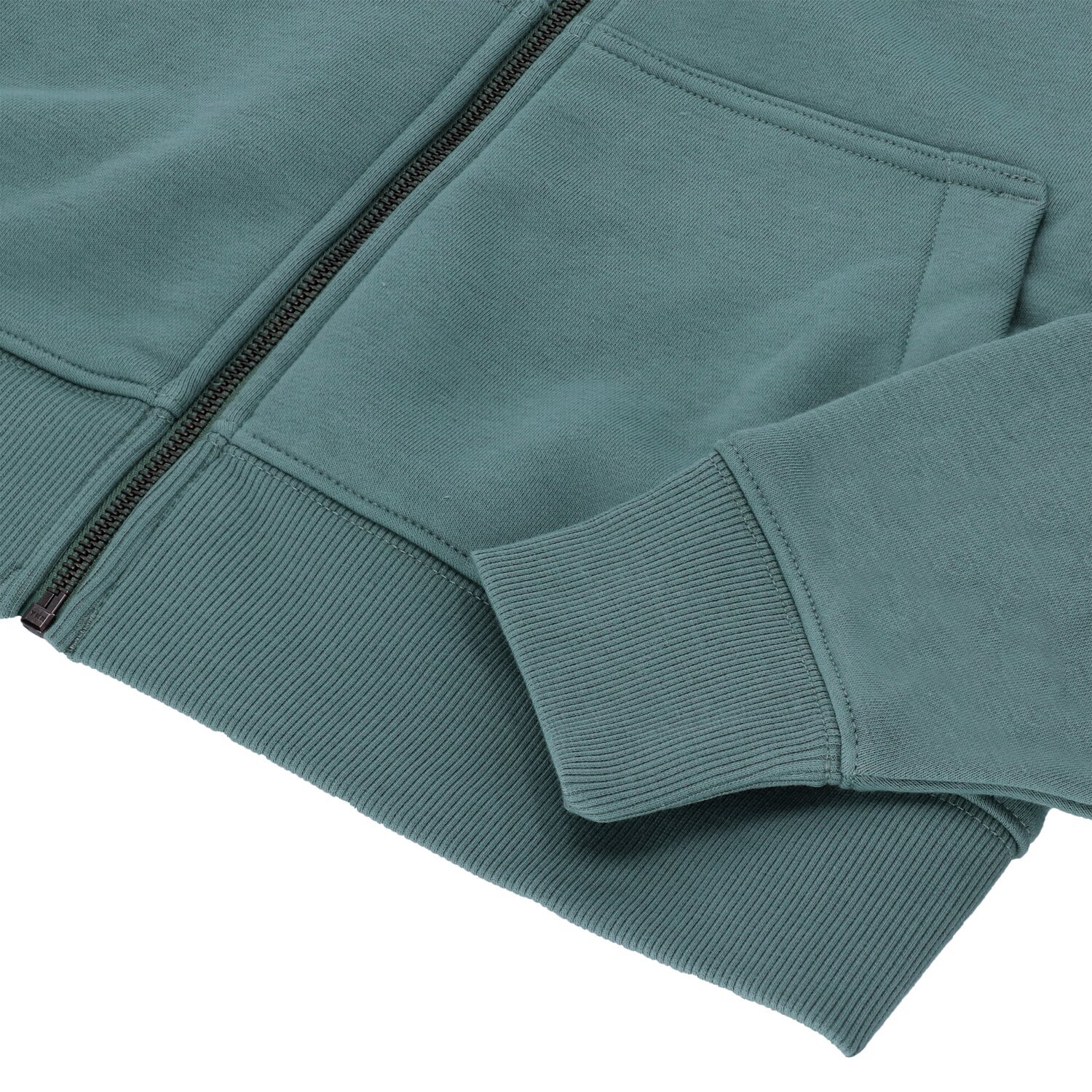 Dickies Oakport female zip hoodie, stormy sea Blue, S
