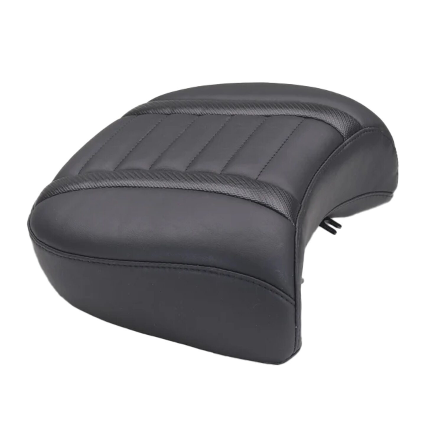 Mustang, Deluxe Touring wide passenger seat, Black