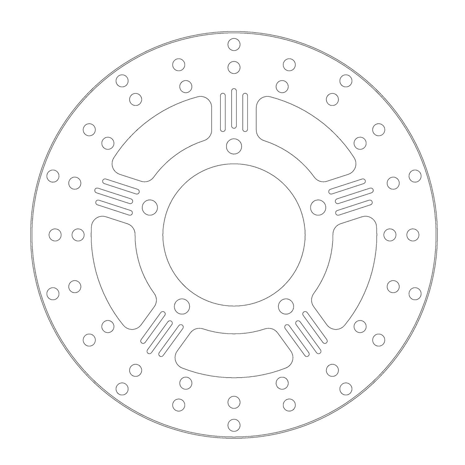 Moto-Master, Adrian brake rotor. Rear