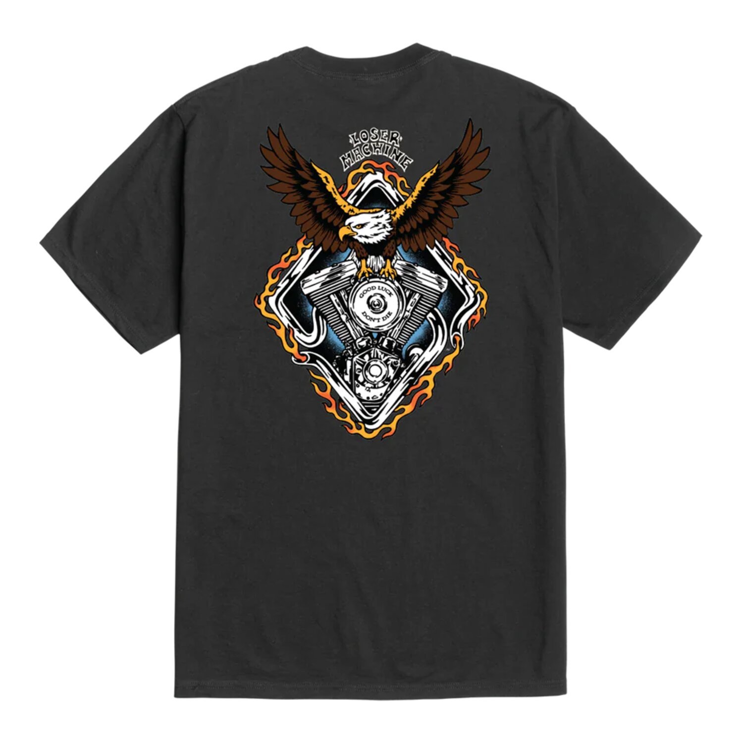 Loser Machine Master cylinder t-shirt, Black, S