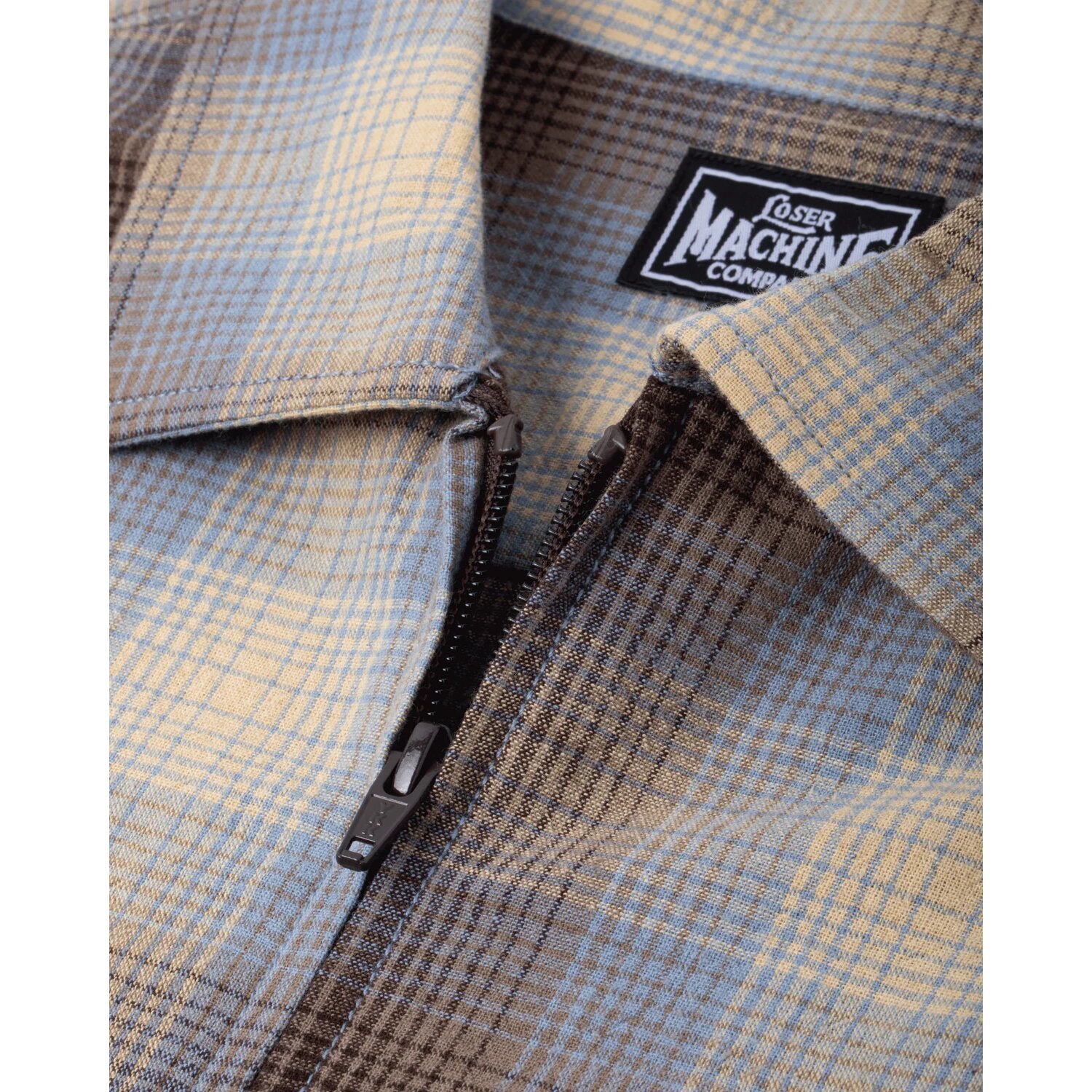 Loser Machine Pachuco shirt, Brown, khaki, XL