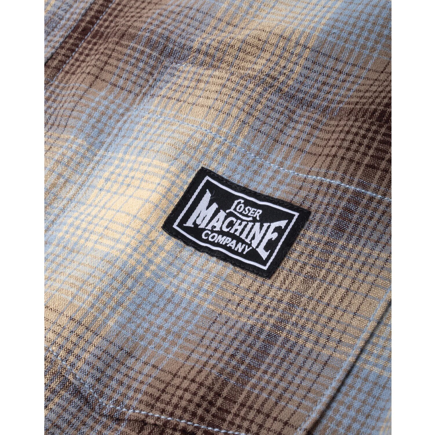 Loser Machine Pachuco shirt, Brown, khaki, 2XL