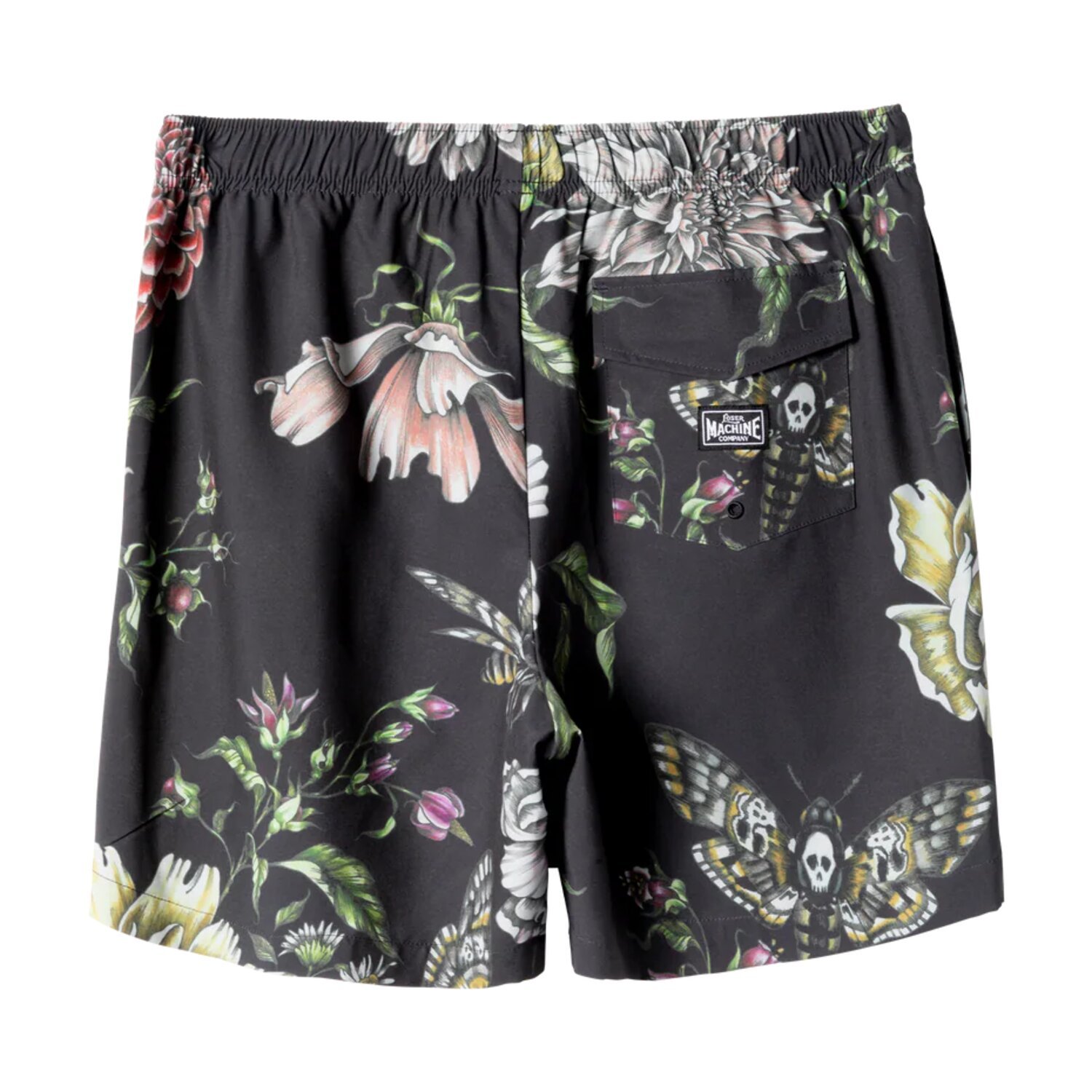 Loser Machine Hawkmoth short, Black, 2XL