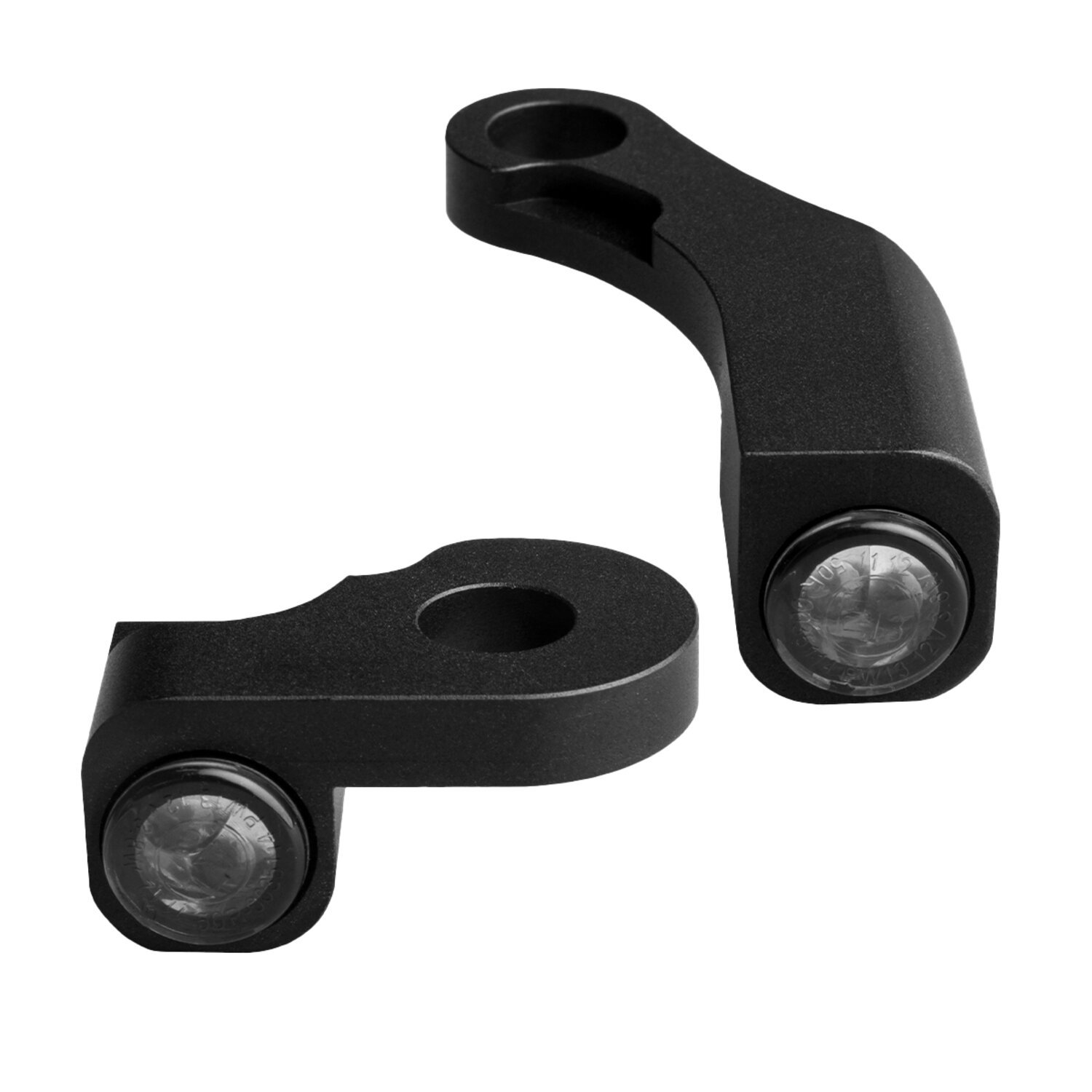 HeinzBikes, Nano below bar turn signals. Black no PL