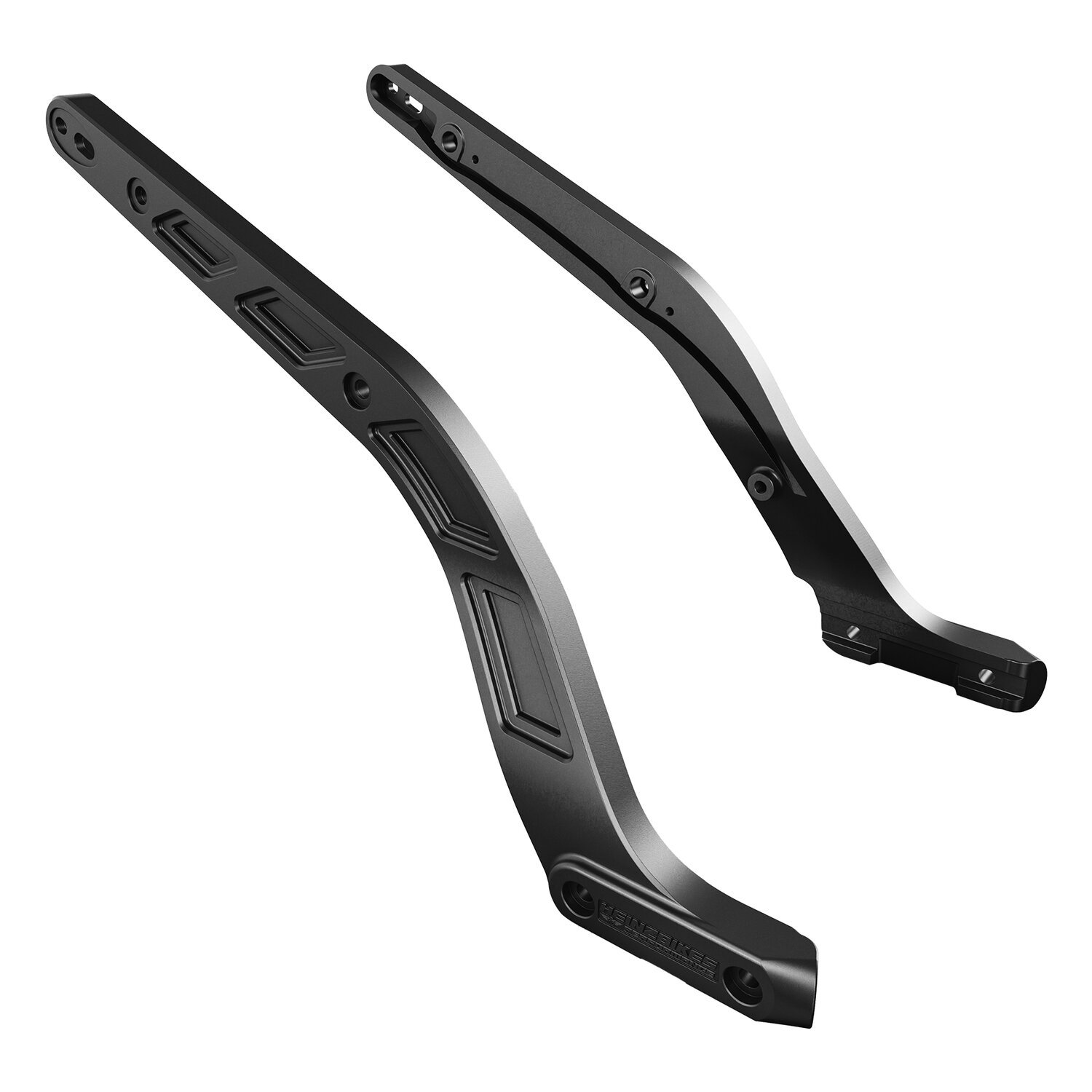 HeinzBikes, performance fender struts, Black