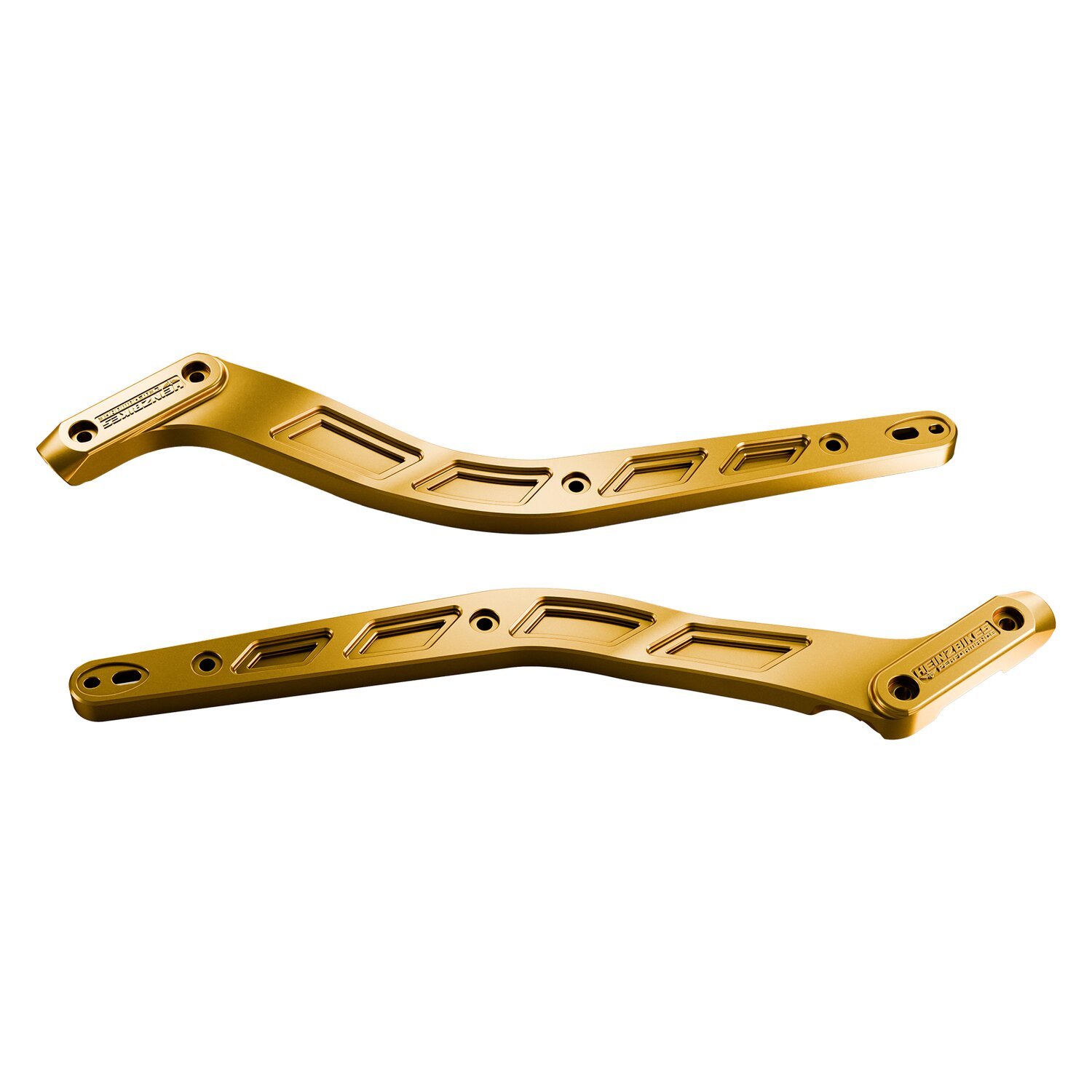 HeinzBikes, performance fender struts, Gold