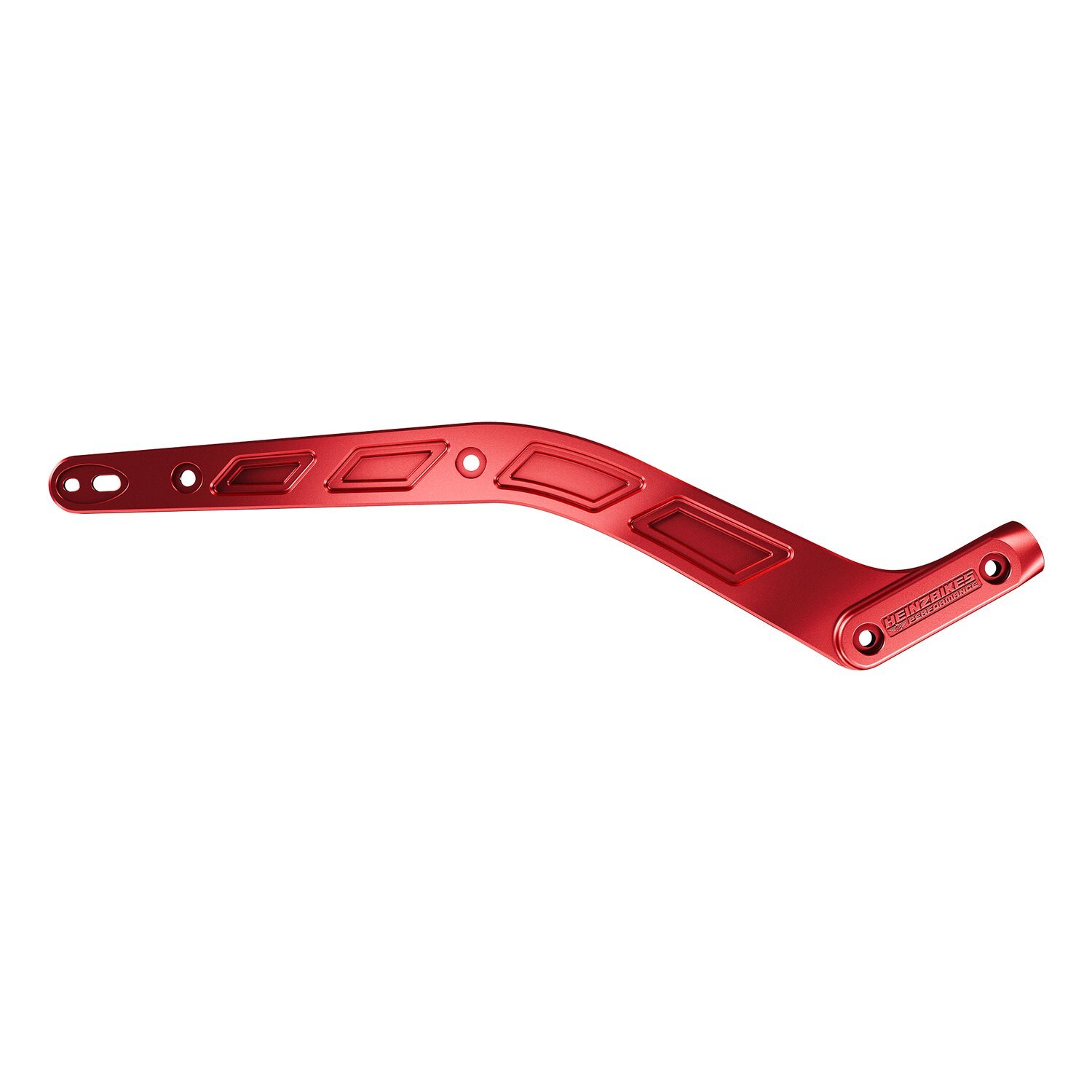 HeinzBikes, performance fender struts, Red