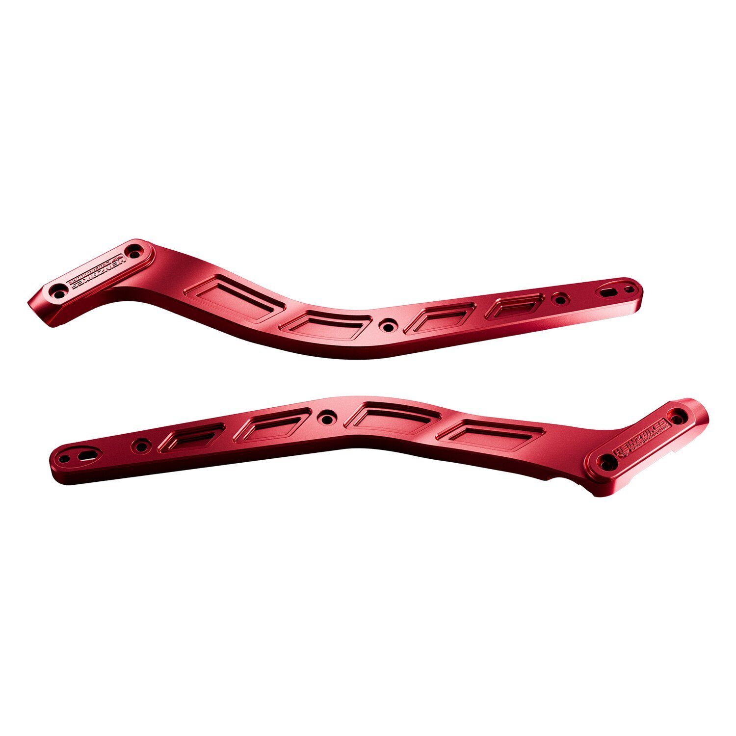 HeinzBikes, performance fender struts, Red