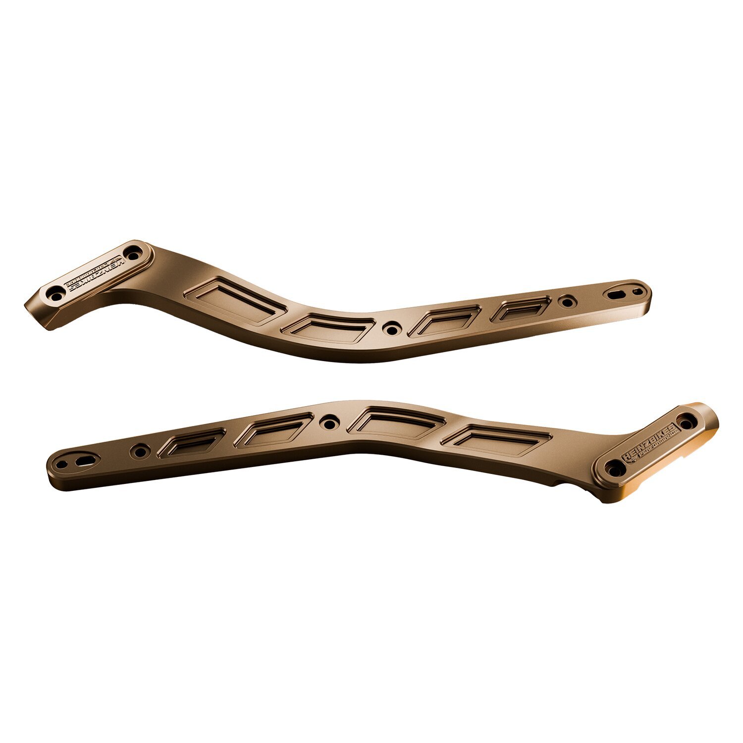 HeinzBikes, performance fender struts, Bronze