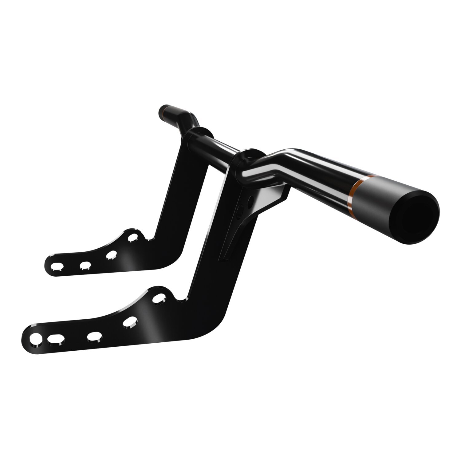 HeinzBikes, Performance crash bar. Bronze Color Ring, Powder Coated