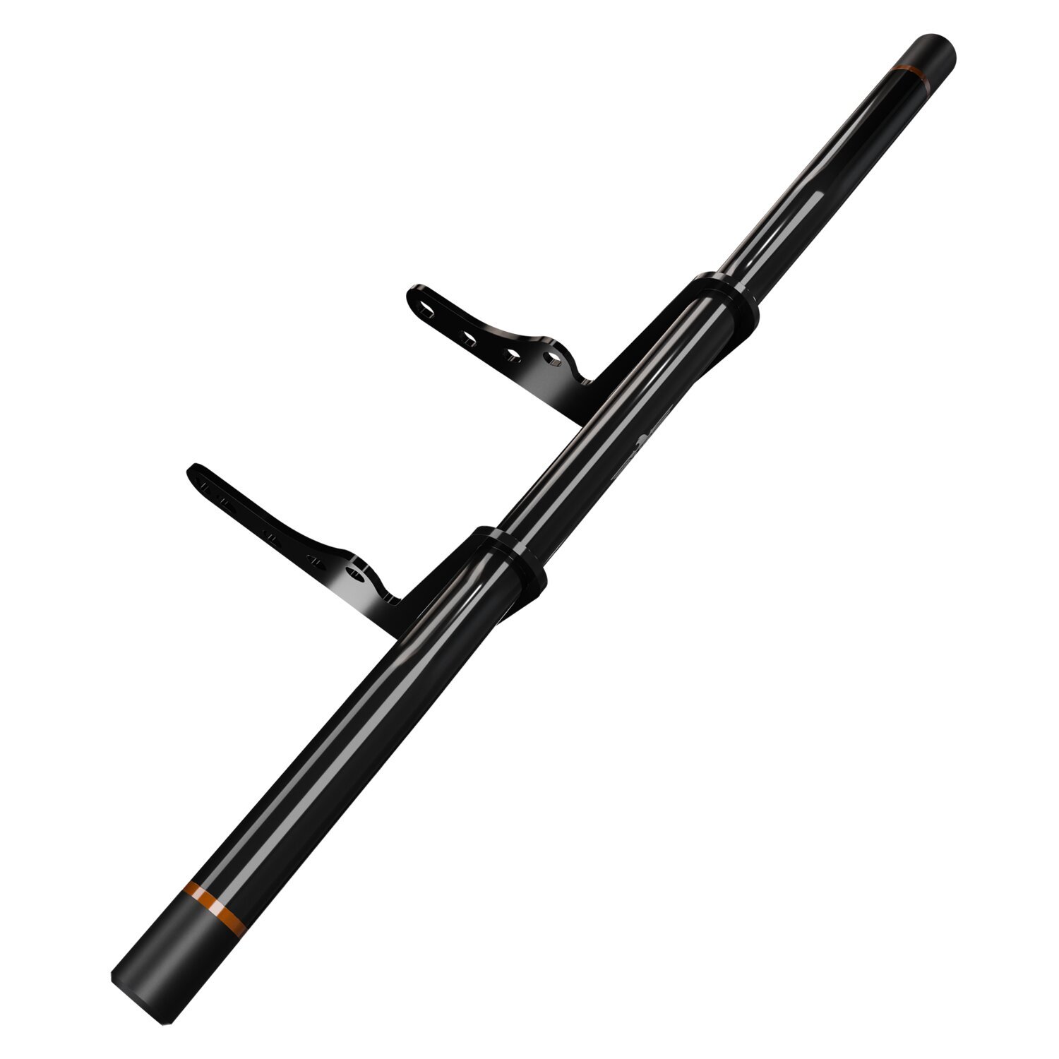 HeinzBikes, Performance crash bar. Bronze Color Ring, Powder Coated