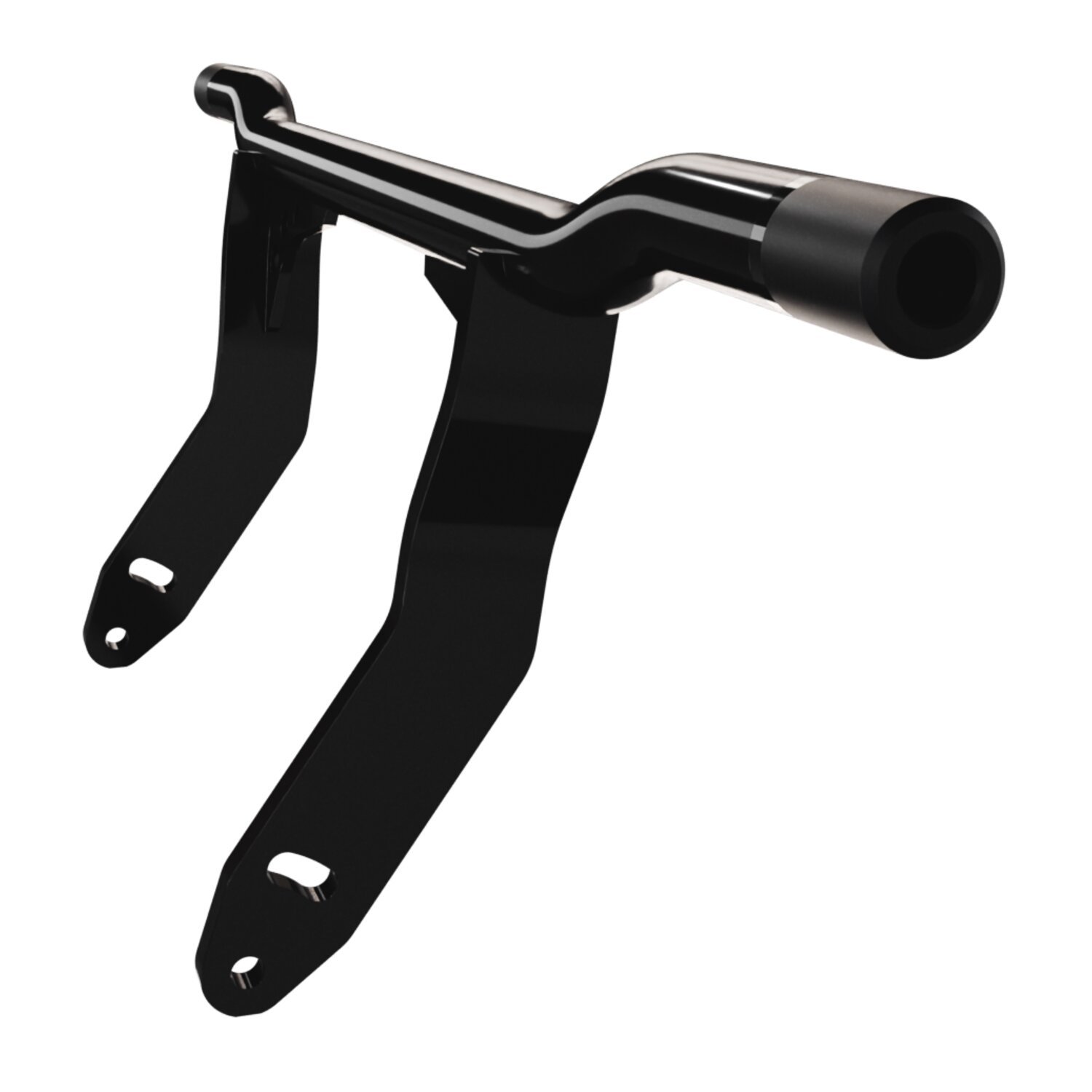 HeinzBikes, Performance crash bar. Black Color Ring, Powder Coated