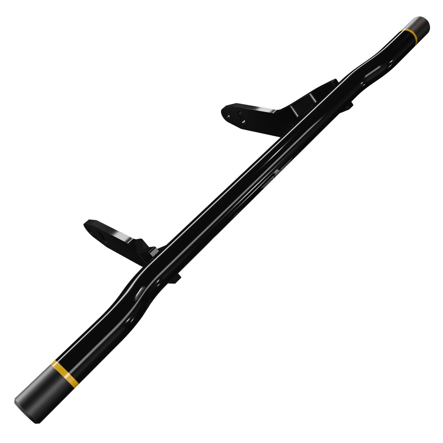 HeinzBikes, Performance crashbar. Gold Color Ring, Powder Coated