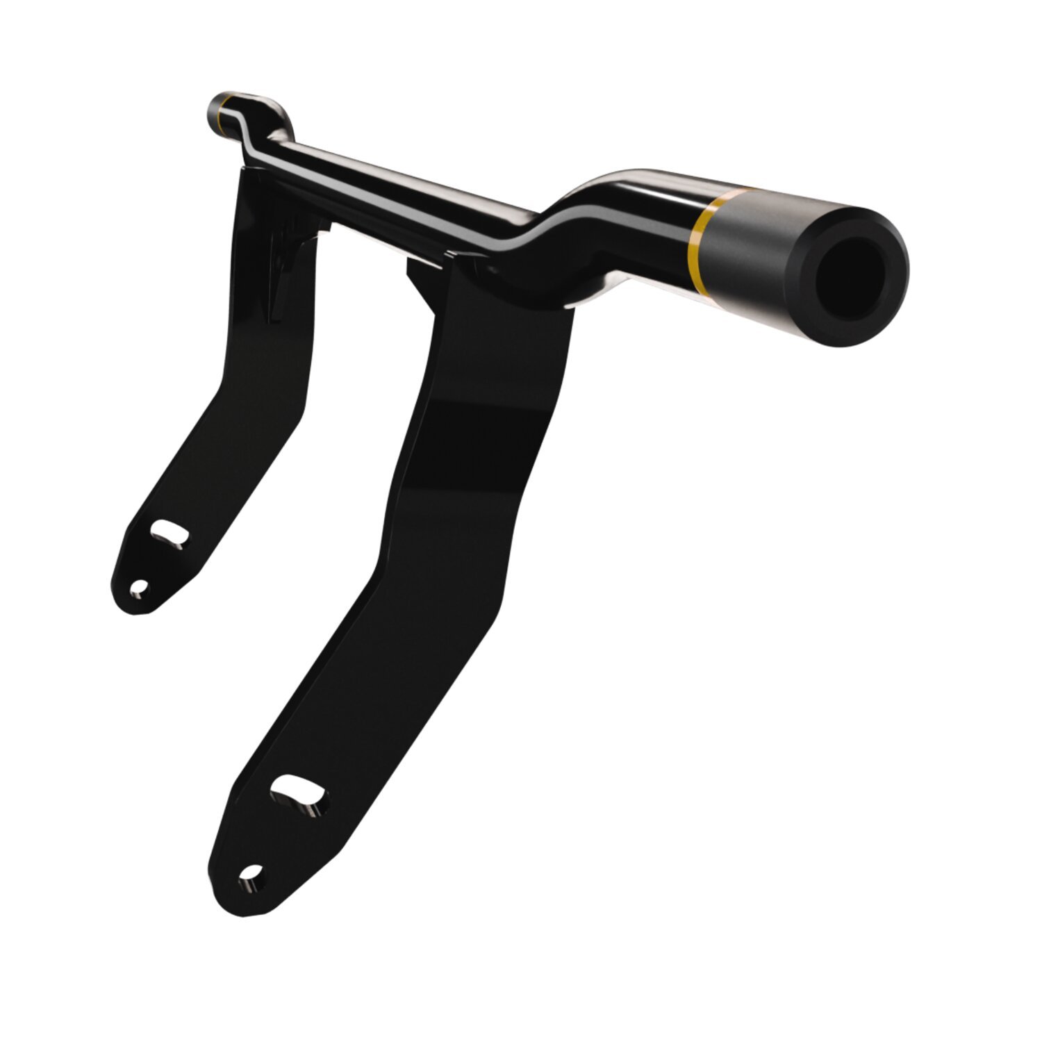 HeinzBikes, Performance crashbar. Gold Color Ring, Powder Coated