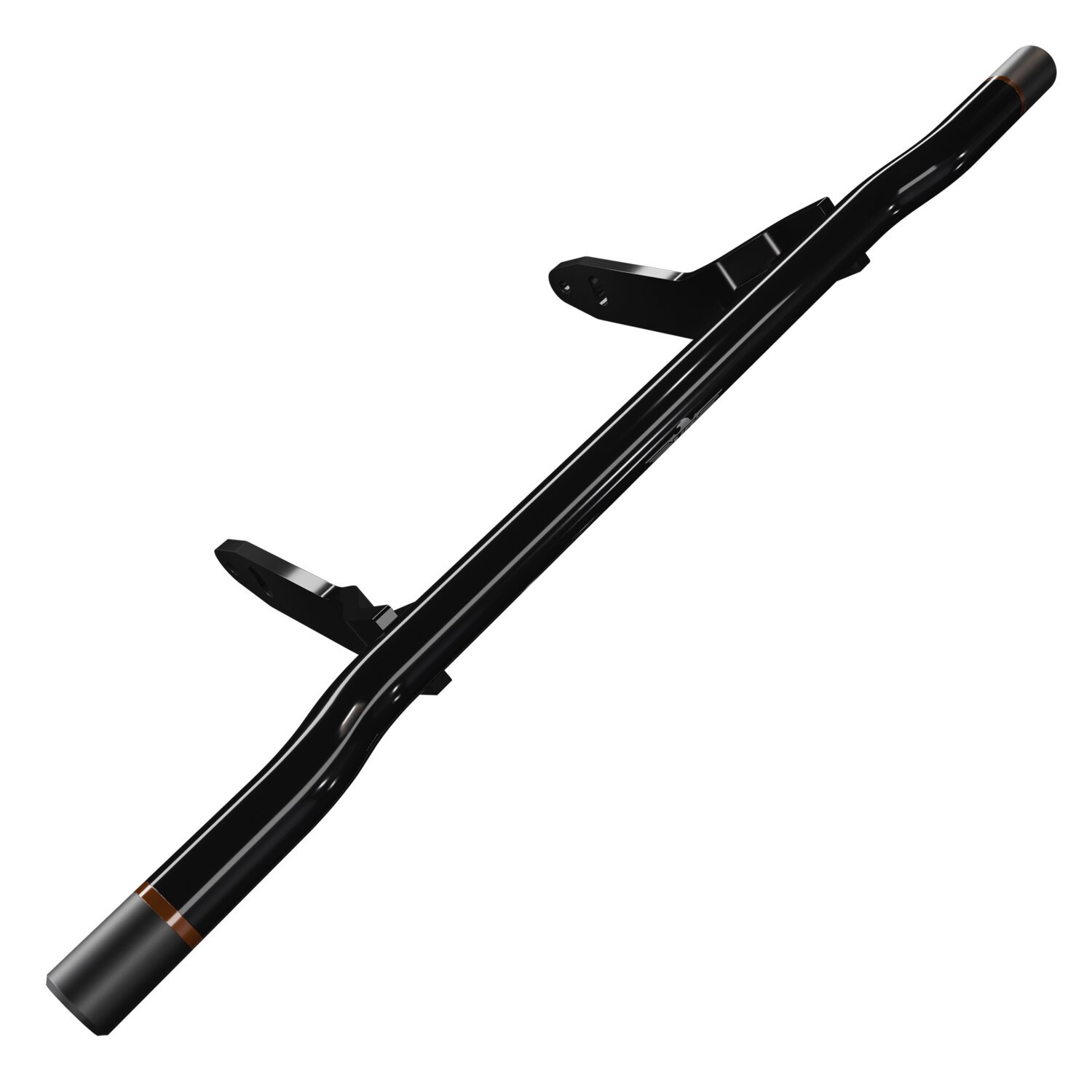 HeinzBikes, Performance crashbar. Bronze Color Ring, Powder Coated