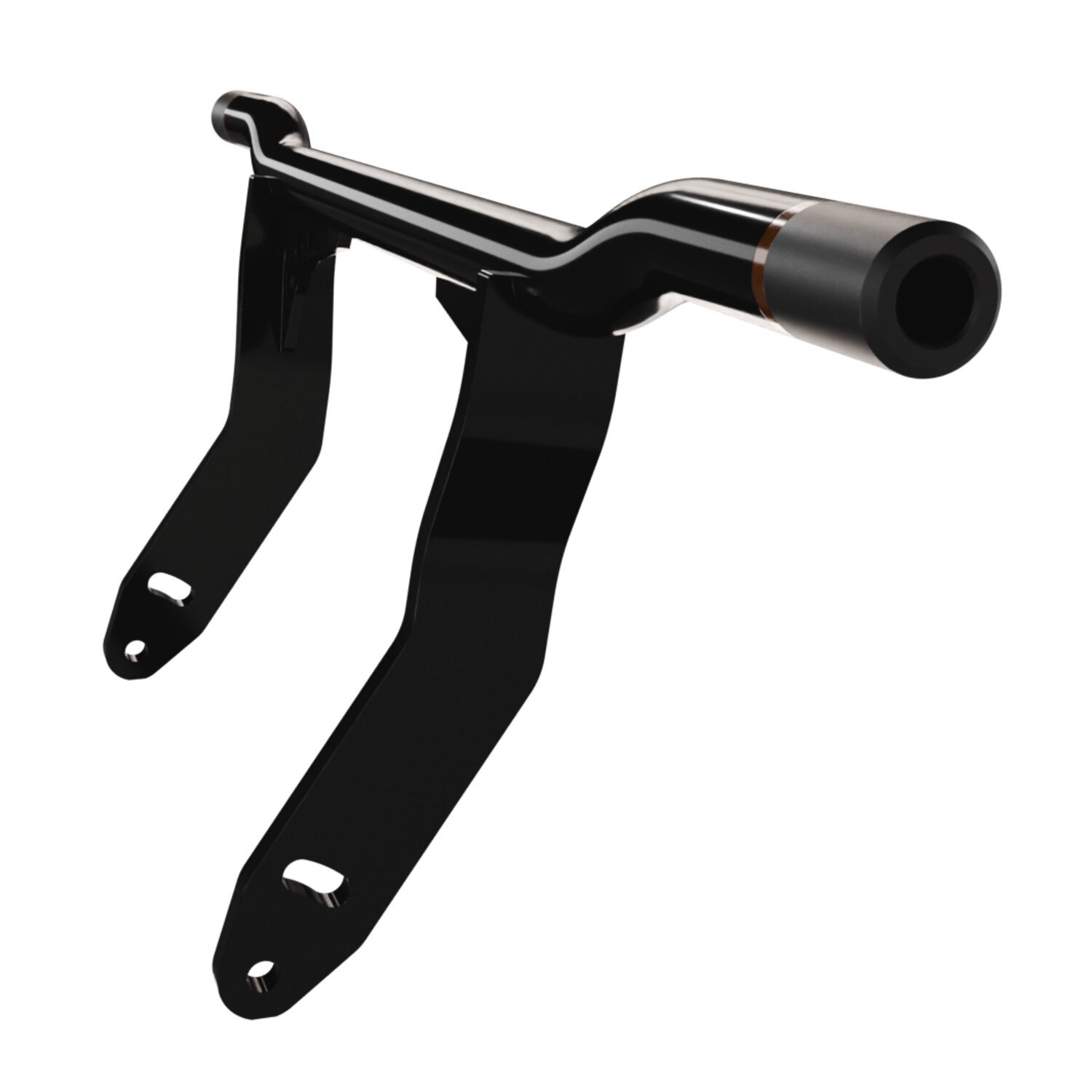 HeinzBikes, Performance crashbar. Bronze Color Ring, Powder Coated