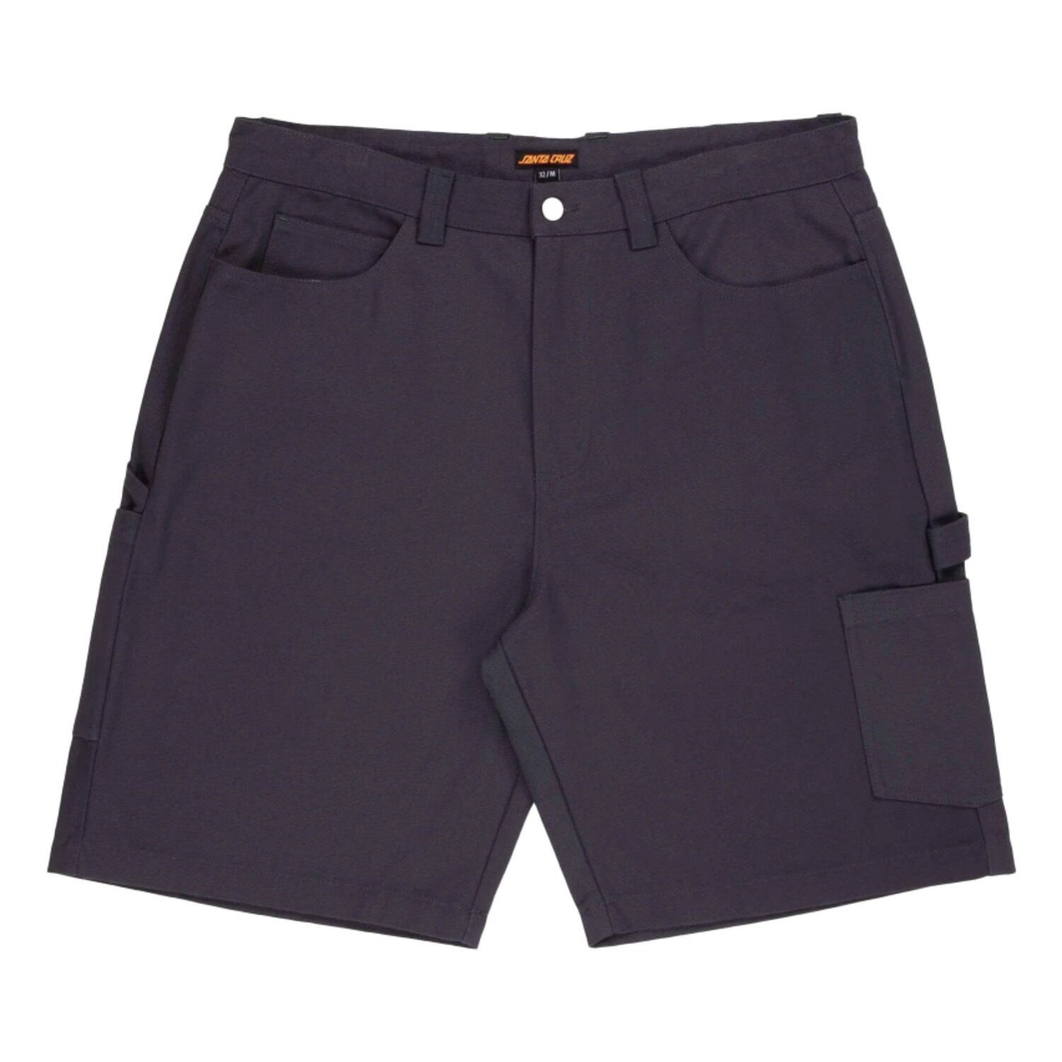 S — Santa Cruz Carpenter big shorts washed black, S