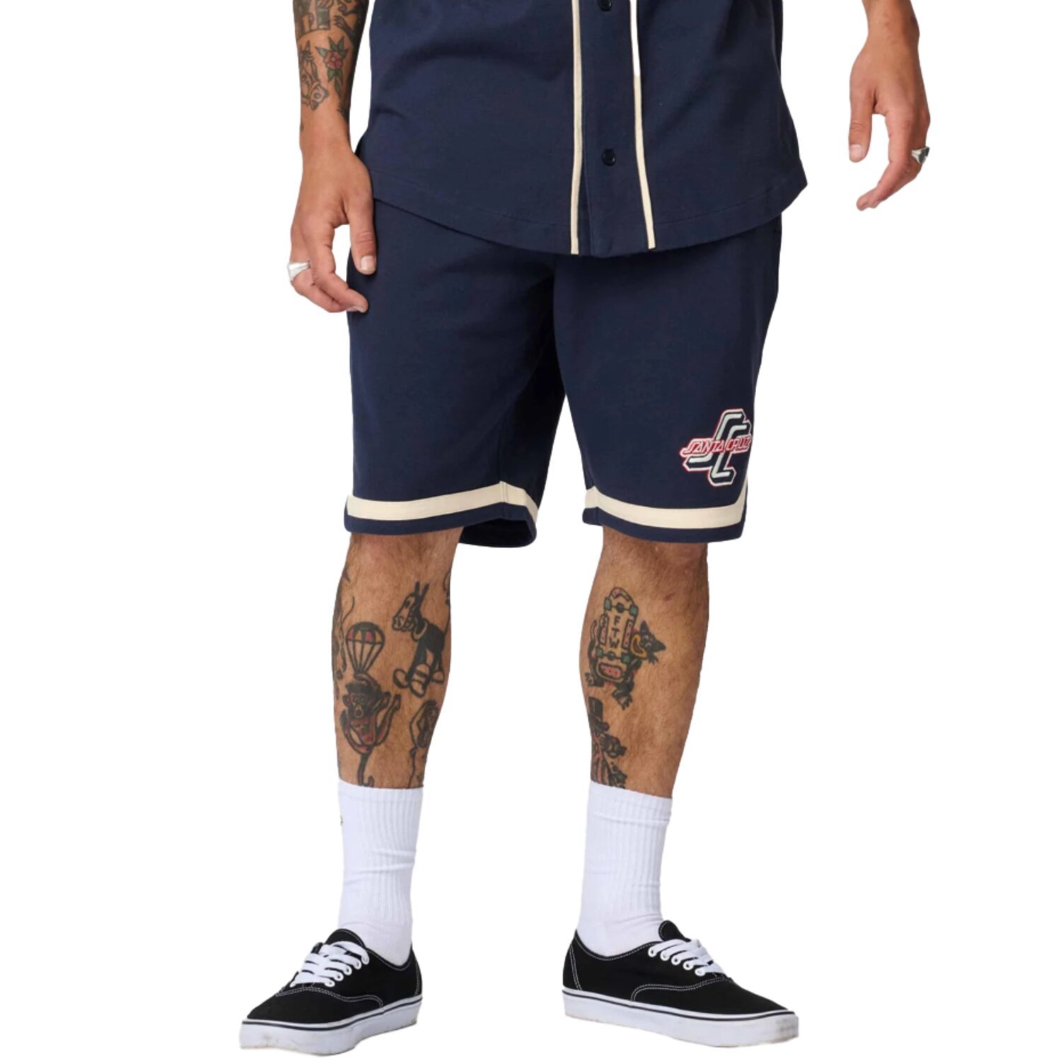 Santa Cruz Outer OGSC Baseball shorts, Navy, 2XL