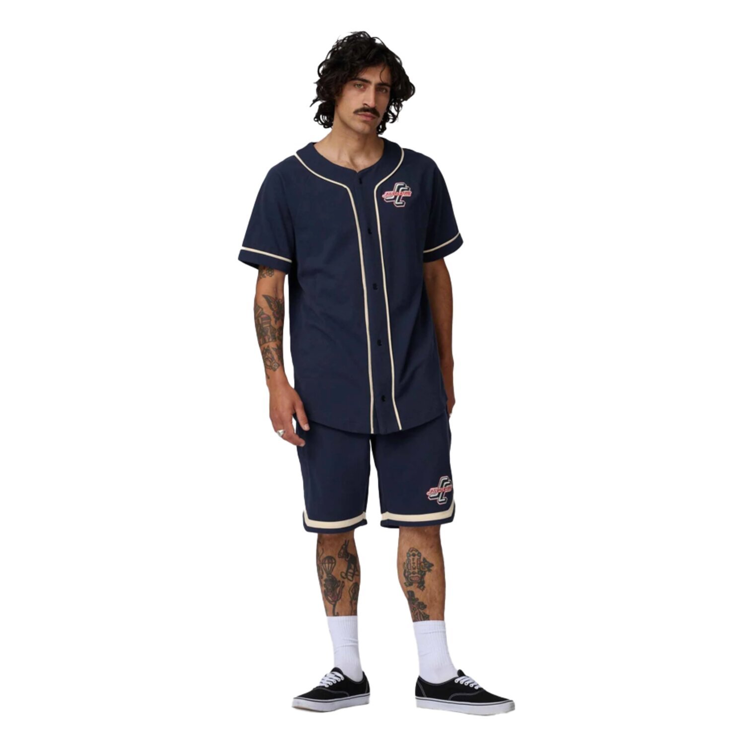 Santa Cruz Outer OGSC Baseball shorts, Navy, 2XL