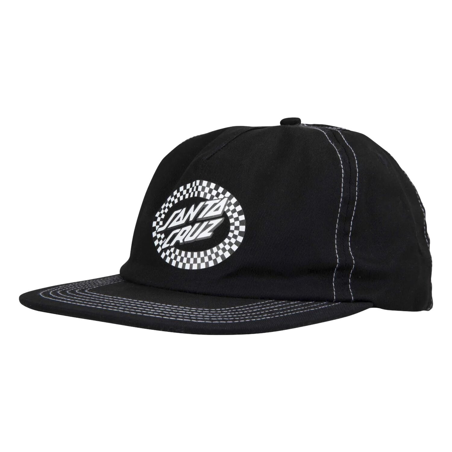 Santa Cruz Collage Oval Dot snapback black
