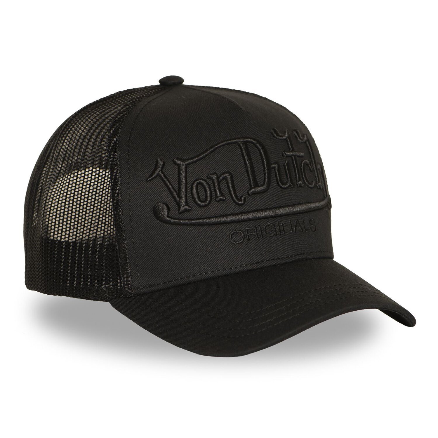Von Dutch Baseball mesh cap, black