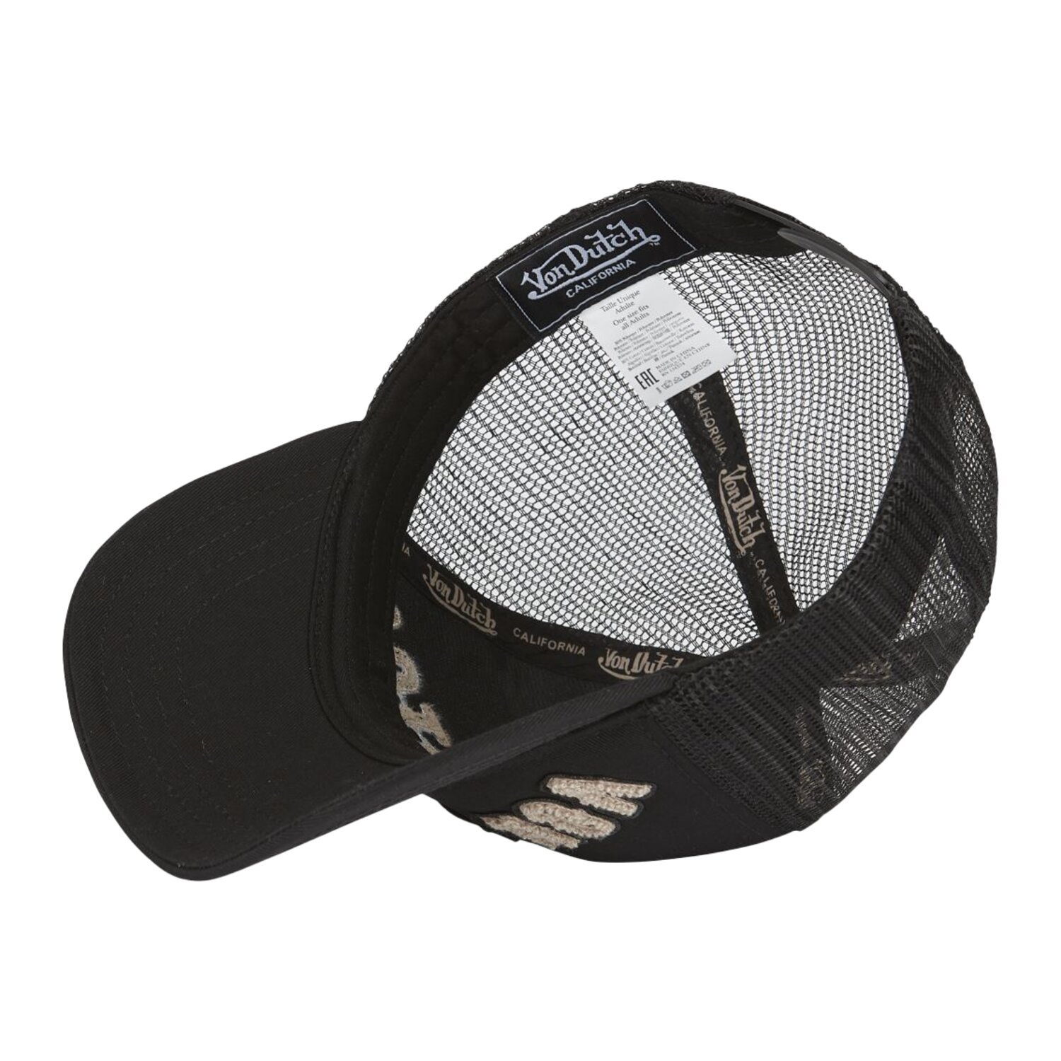 Von Dutch Trucker mesh cap black