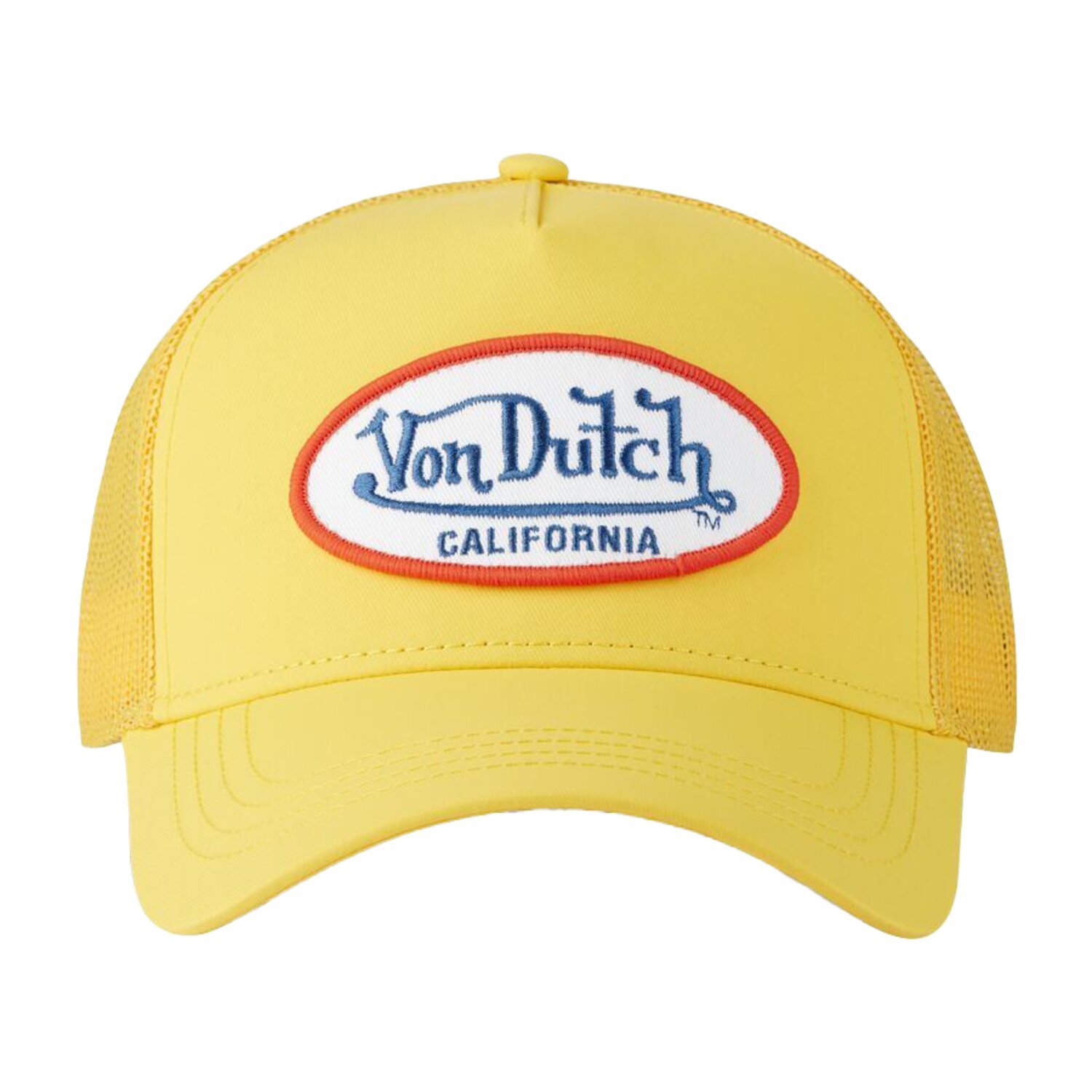 Von Dutch Trucker mesh cap yellow