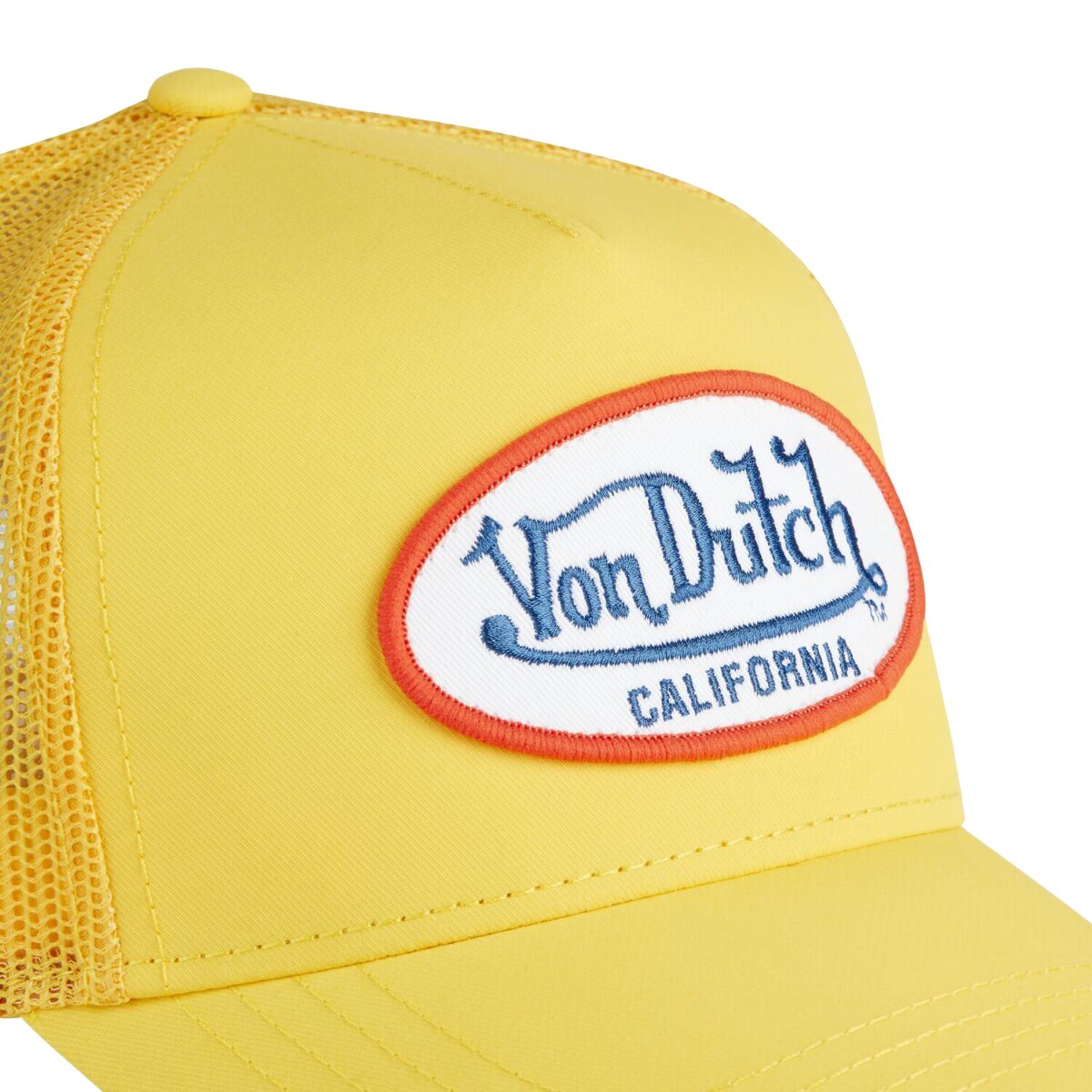 Von Dutch Trucker mesh cap yellow