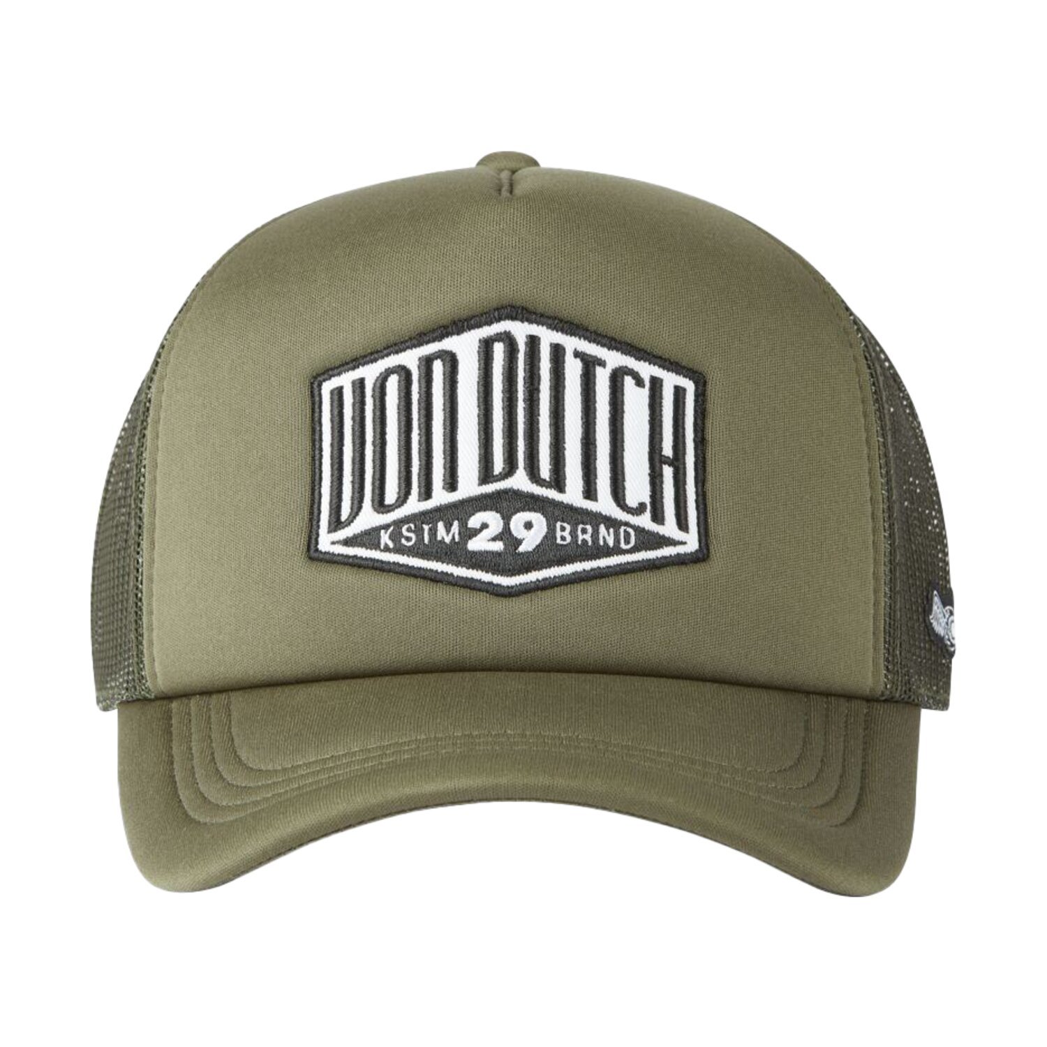 Von Dutch Foam cap, olive, Green