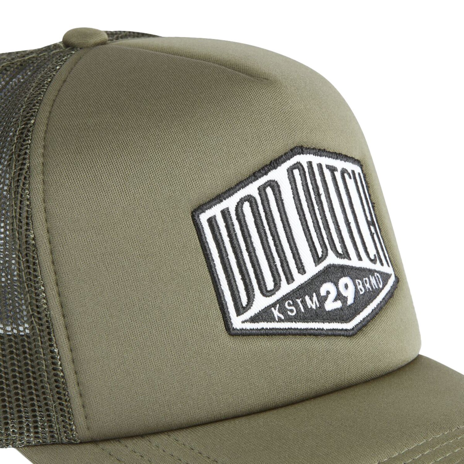 Von Dutch Foam cap, olive, Green