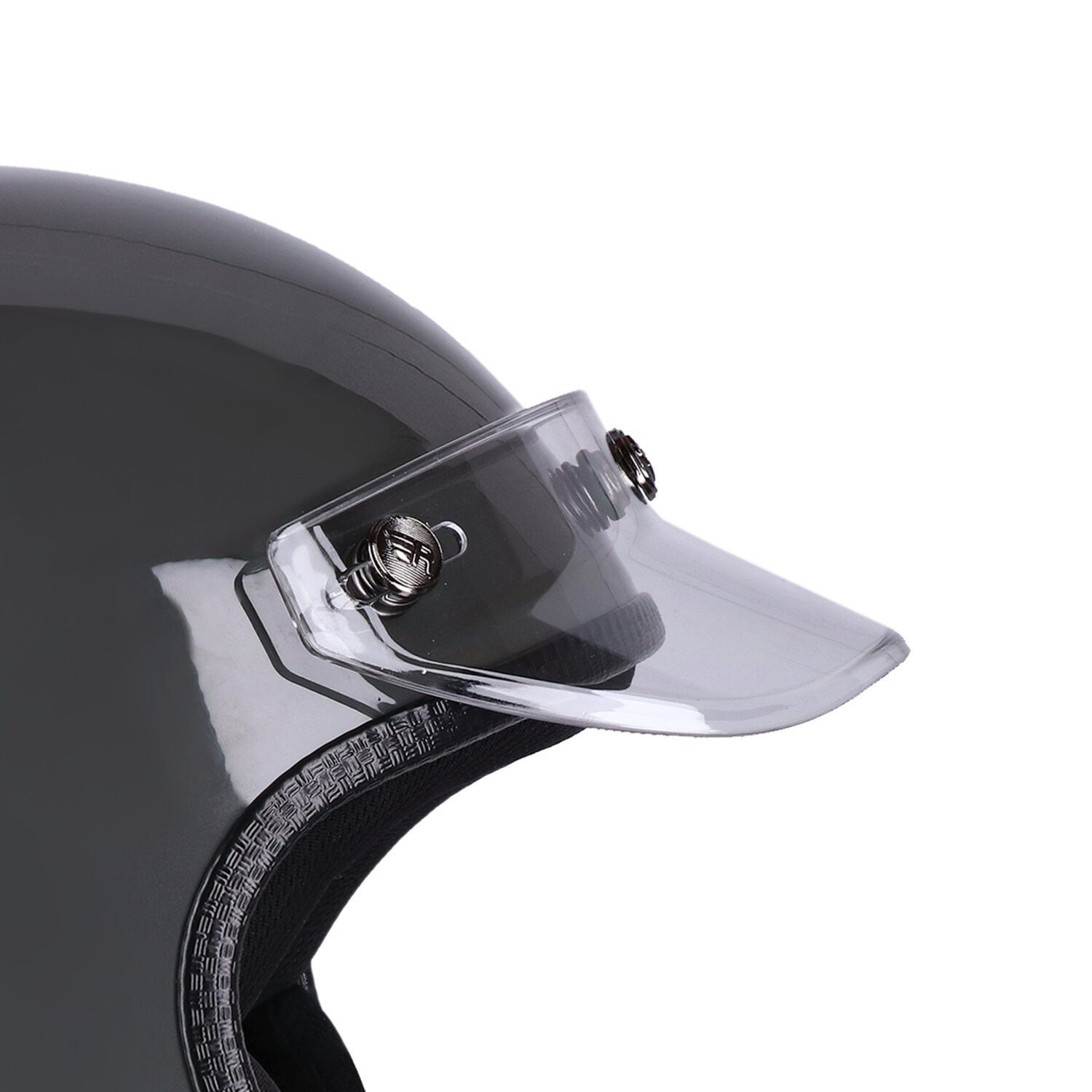 Roeg Jett translucent peak clear