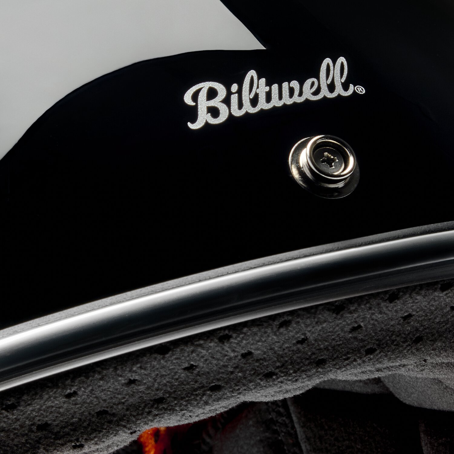2XL — Biltwell Gringo RWB Raceflow helmet black, Gloss, 2XL