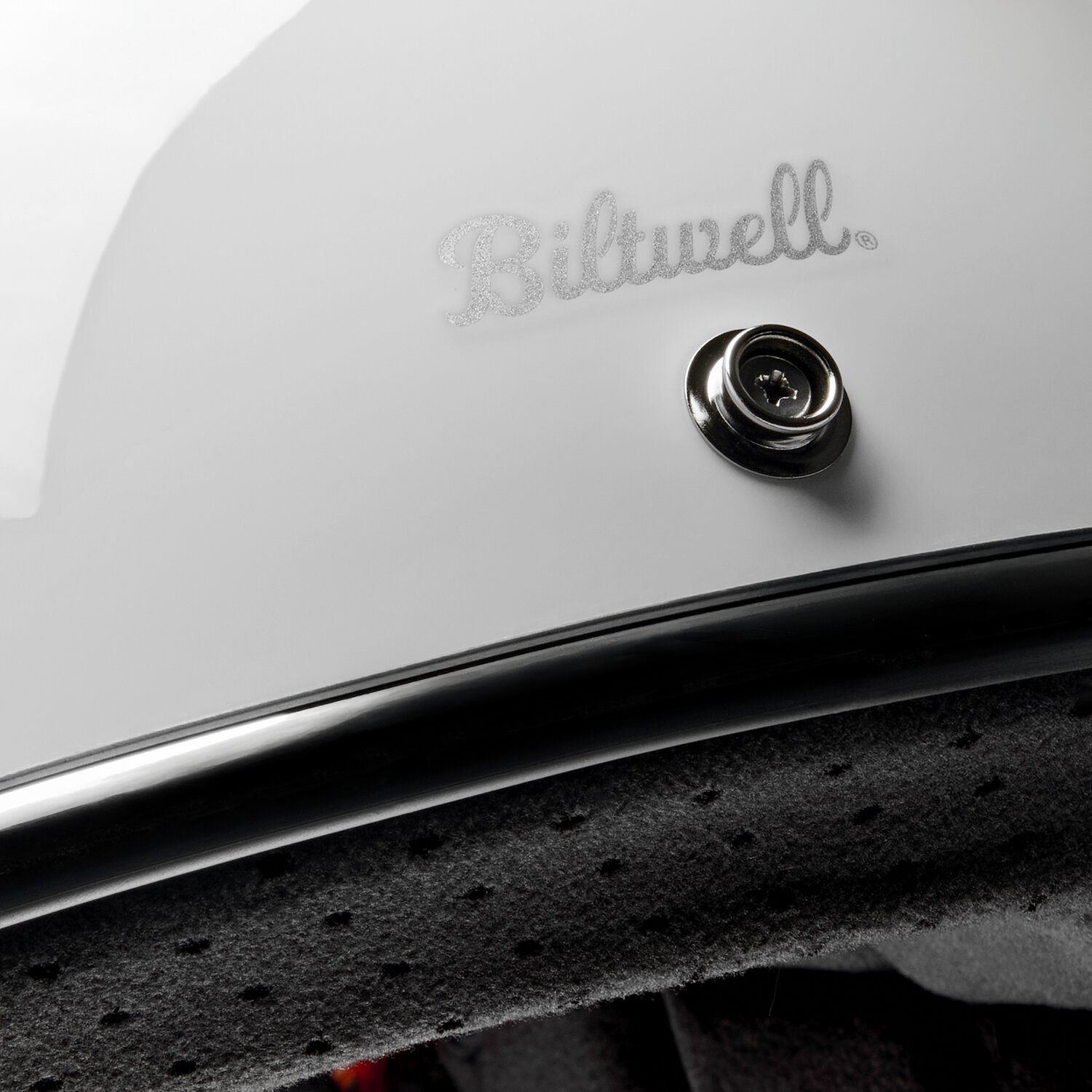 Biltwell Gringo helmet, White, XS, Gloss