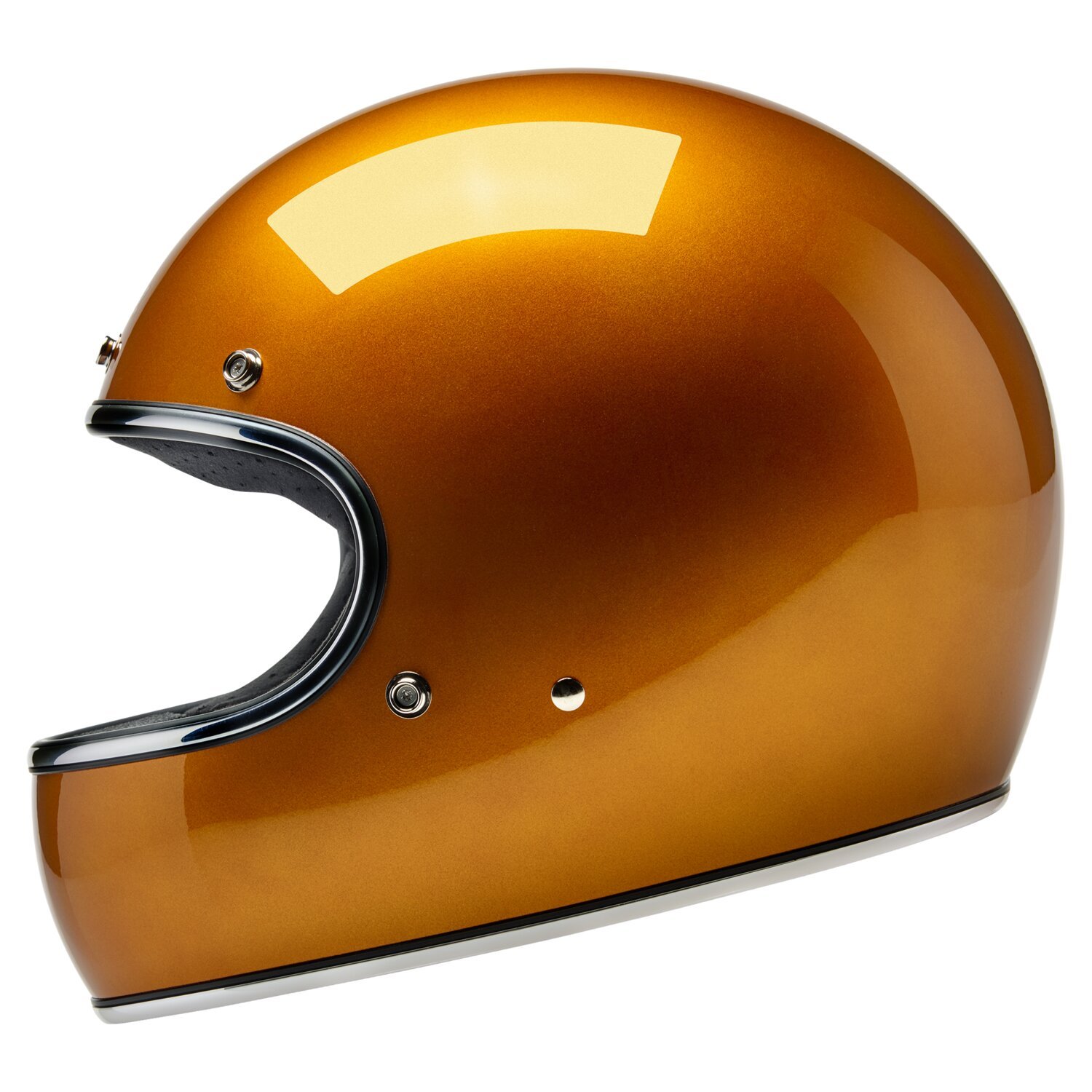 Biltwell Gringo helmet, metallic sunburst Orange, XS, Metallic