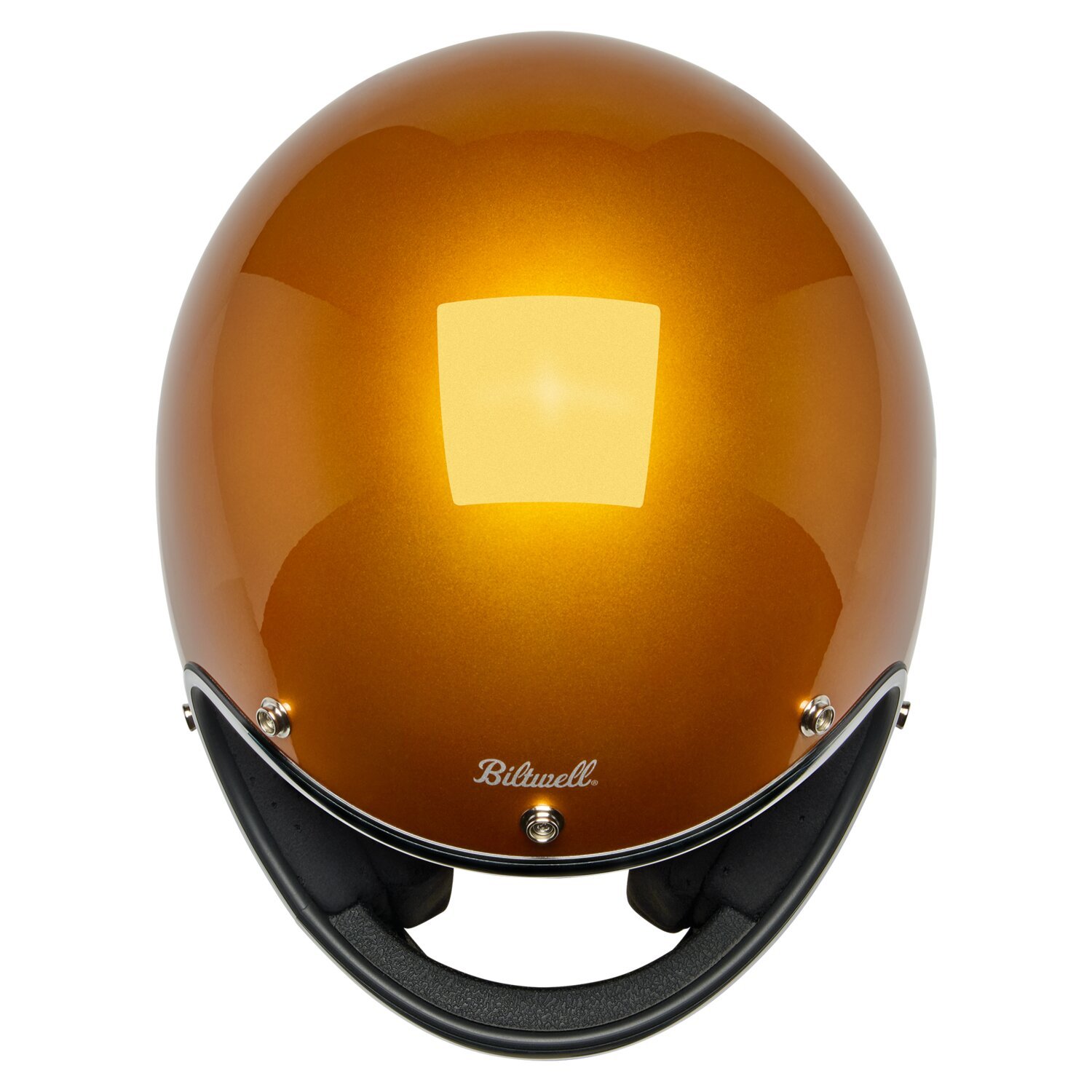 Biltwell Gringo helmet, metallic sunburst Orange, XS, Metallic