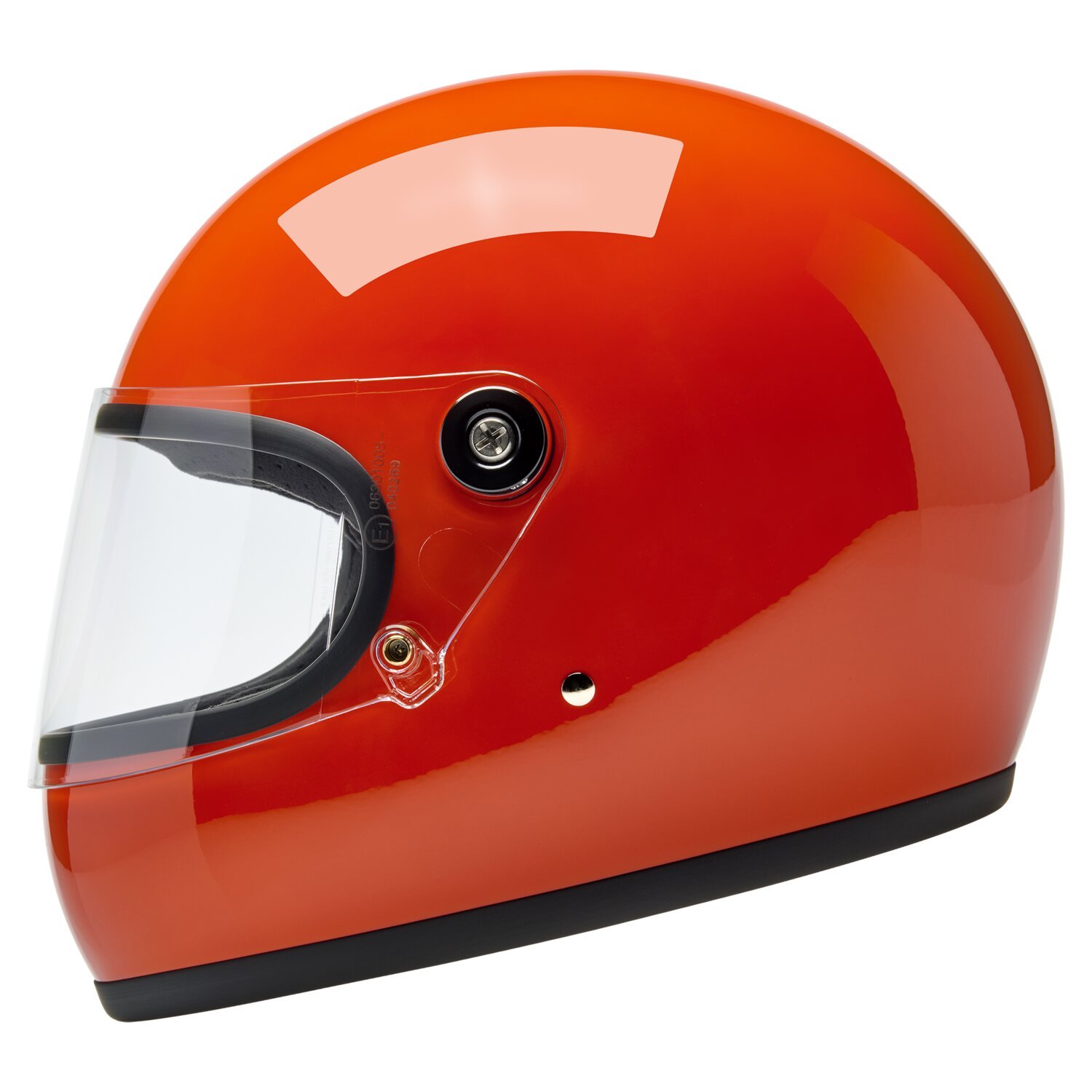 XS — Biltwell Gringo S helmet gloss hazard orange, XS
