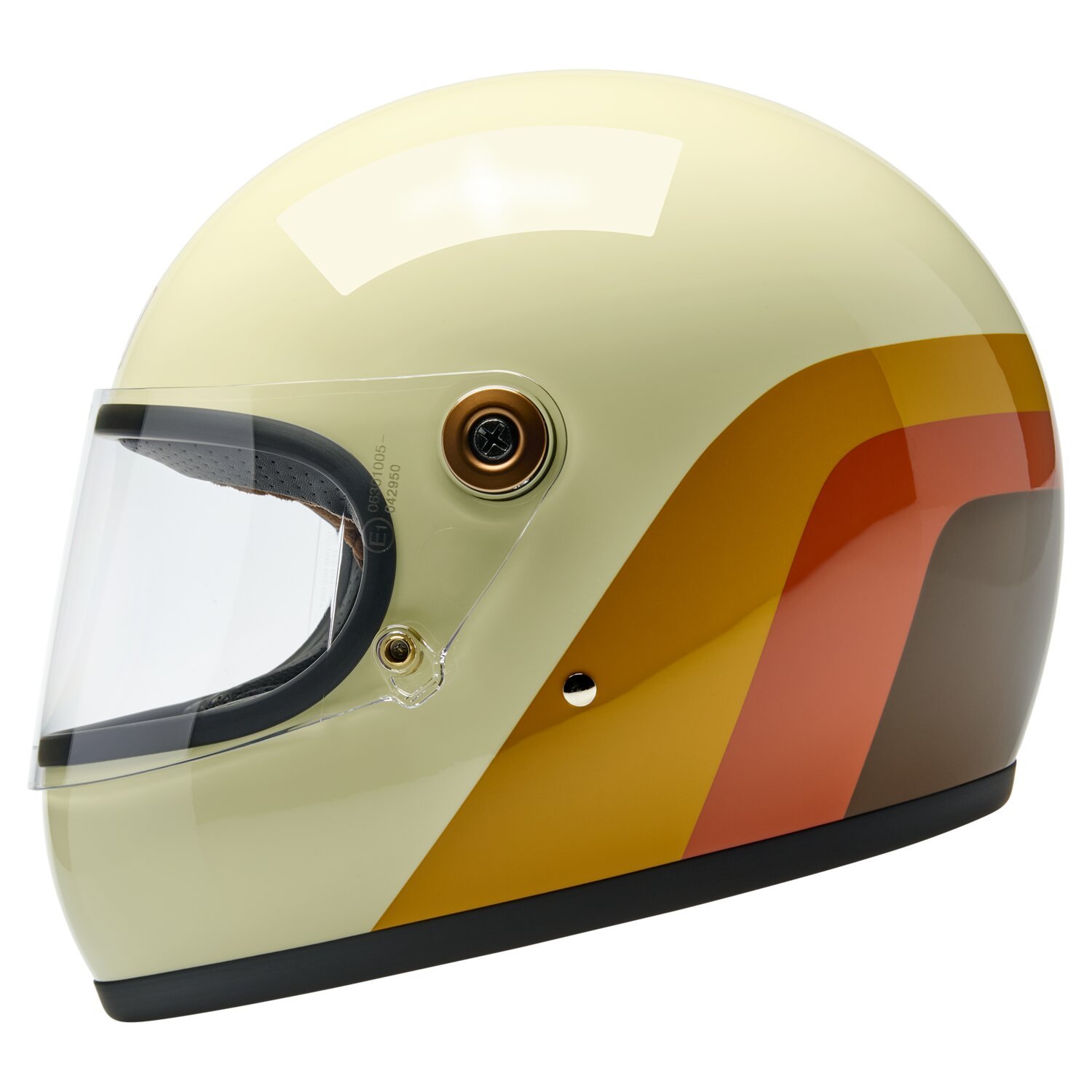 2XL — Biltwell Gringo S helmet 20th anniversary, Beige, Gloss, 2XL