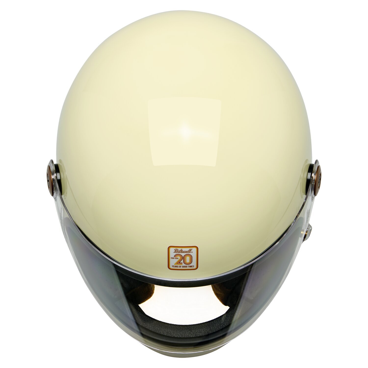 2XL — Biltwell Gringo S helmet 20th anniversary, Beige, Gloss, 2XL