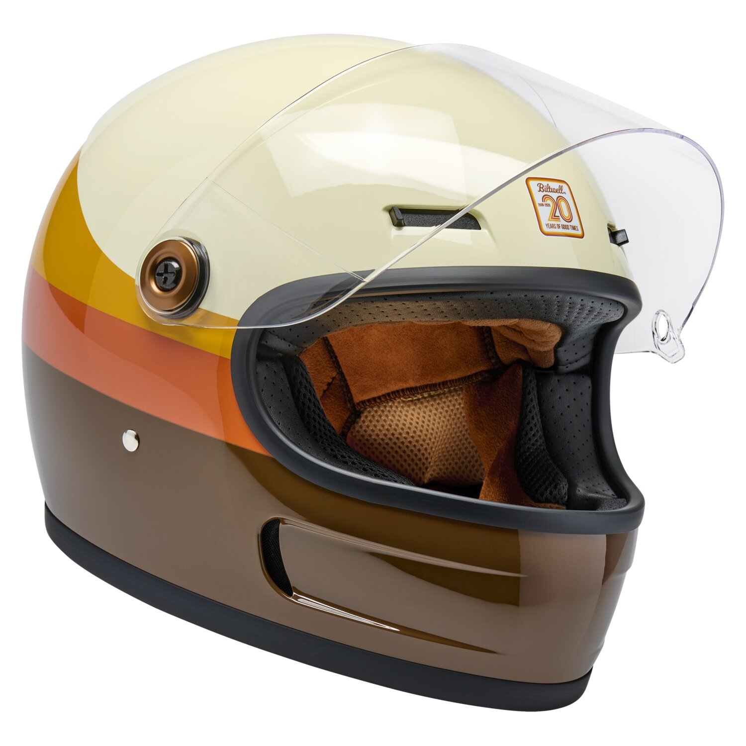 XS — Biltwell Gringo SV helmet 20th anniversary, Beige, Gloss, XS