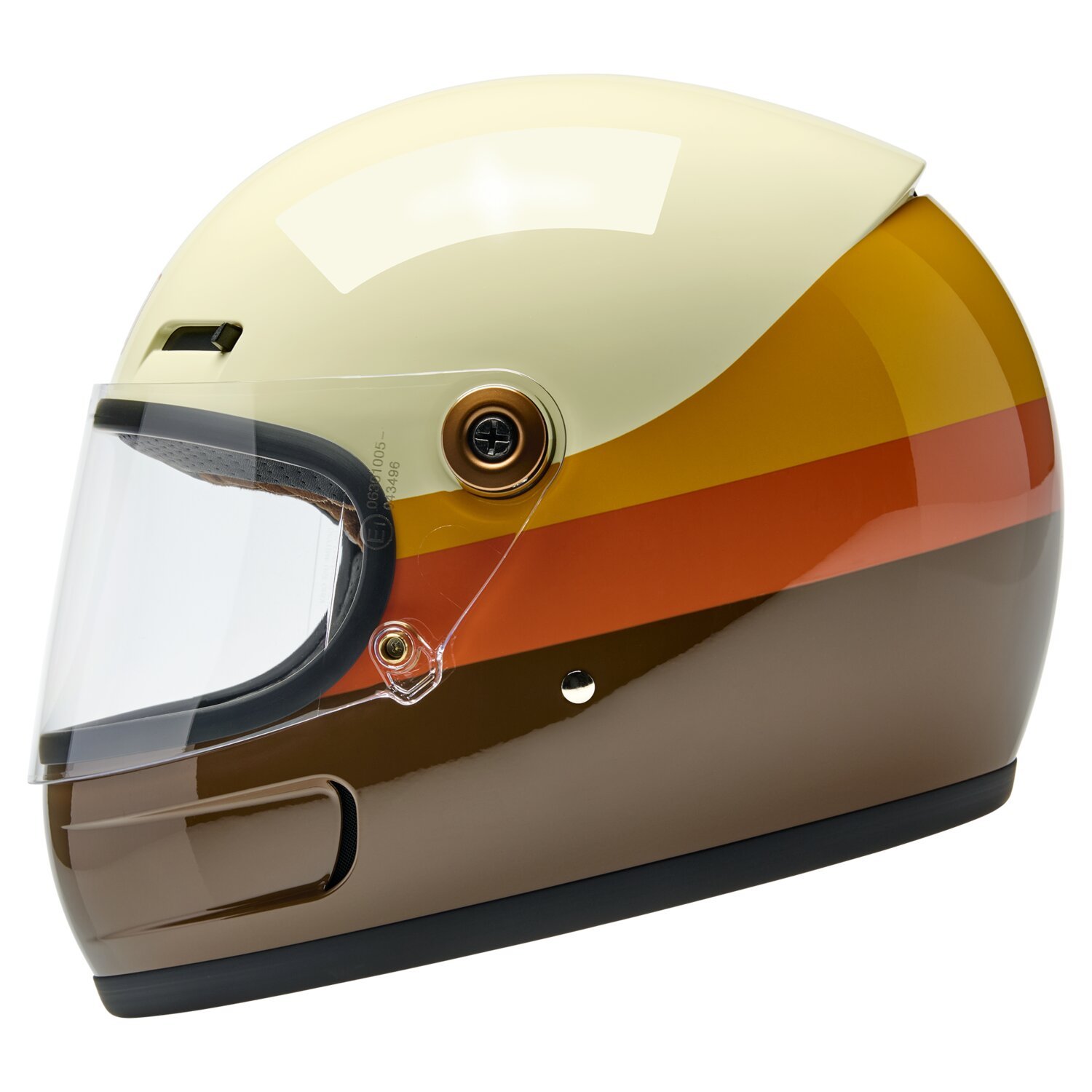2XL — Biltwell Gringo SV helmet 20th anniversary, Beige, Gloss, 2XL