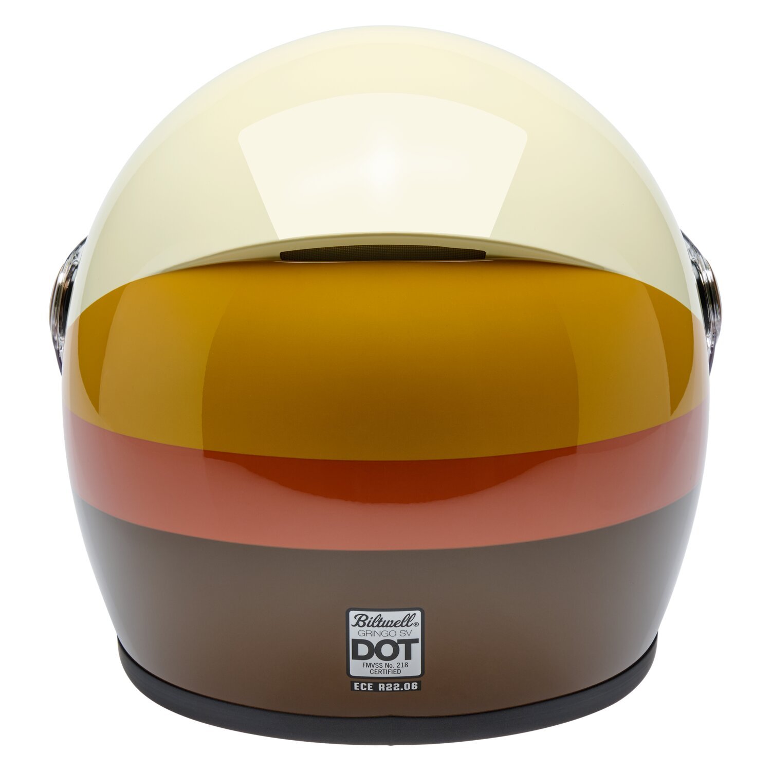 XS — Biltwell Gringo SV helmet 20th anniversary, Beige, Gloss, XS
