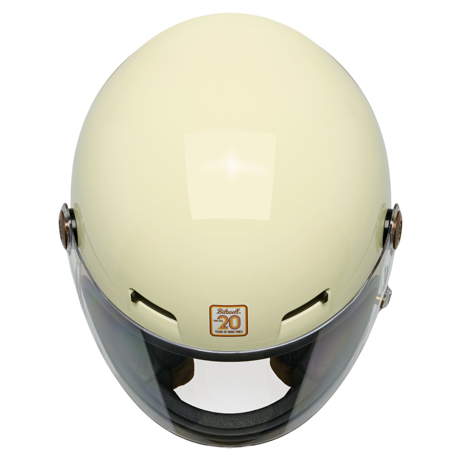 M — Biltwell Gringo SV helmet 20th anniversary, Beige, Gloss, M