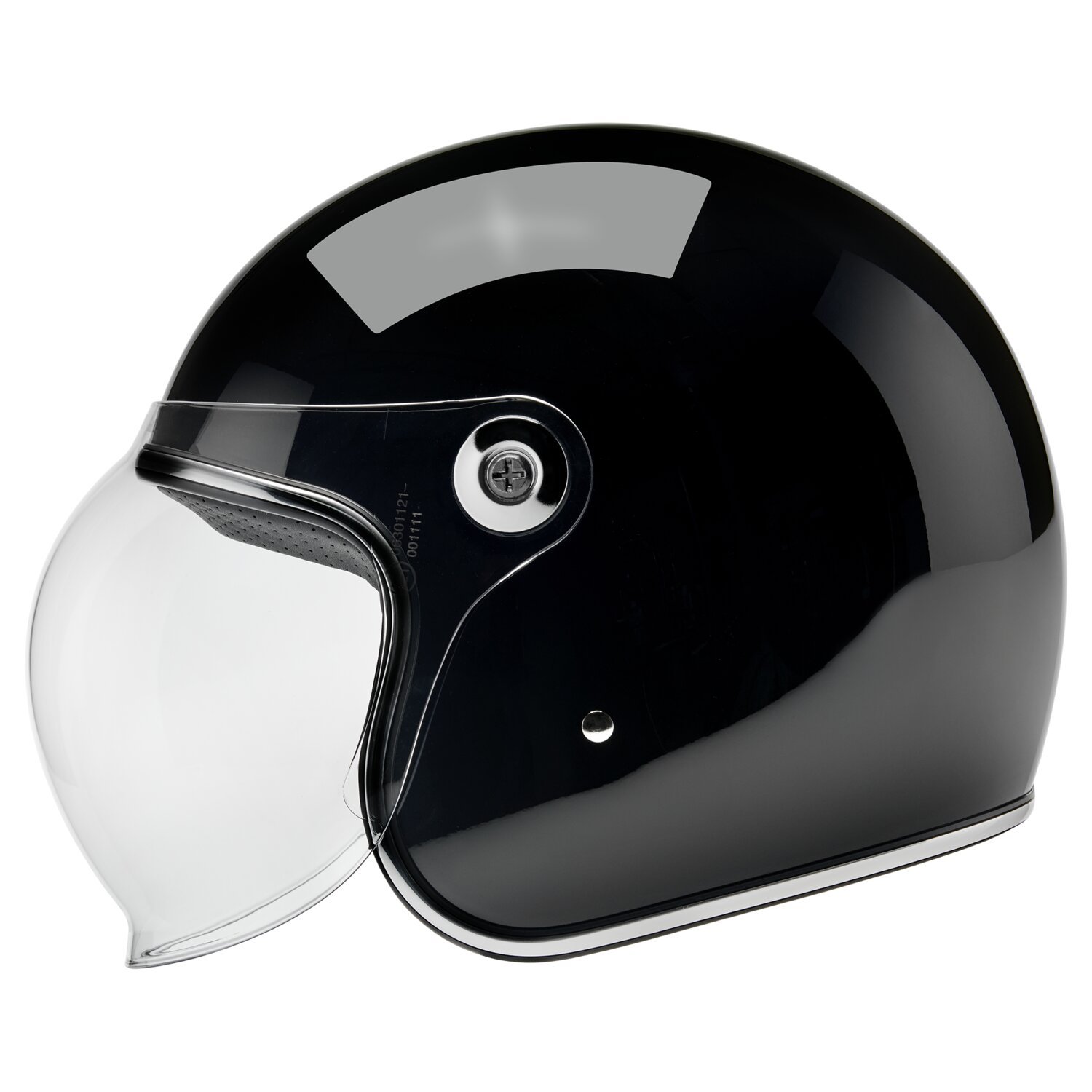 L — Biltwell Tahoe helmet gloss black, L