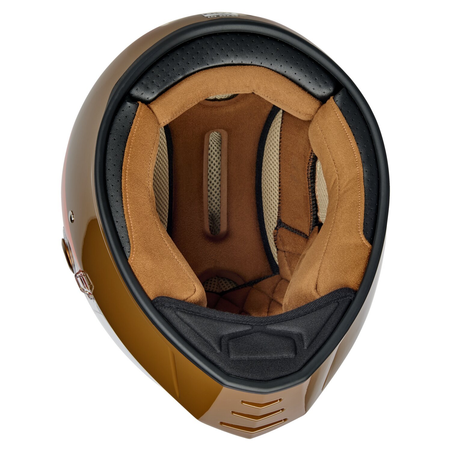S — Biltwell Lane Splitter helmet 20th anniversary, Beige, Gloss, S