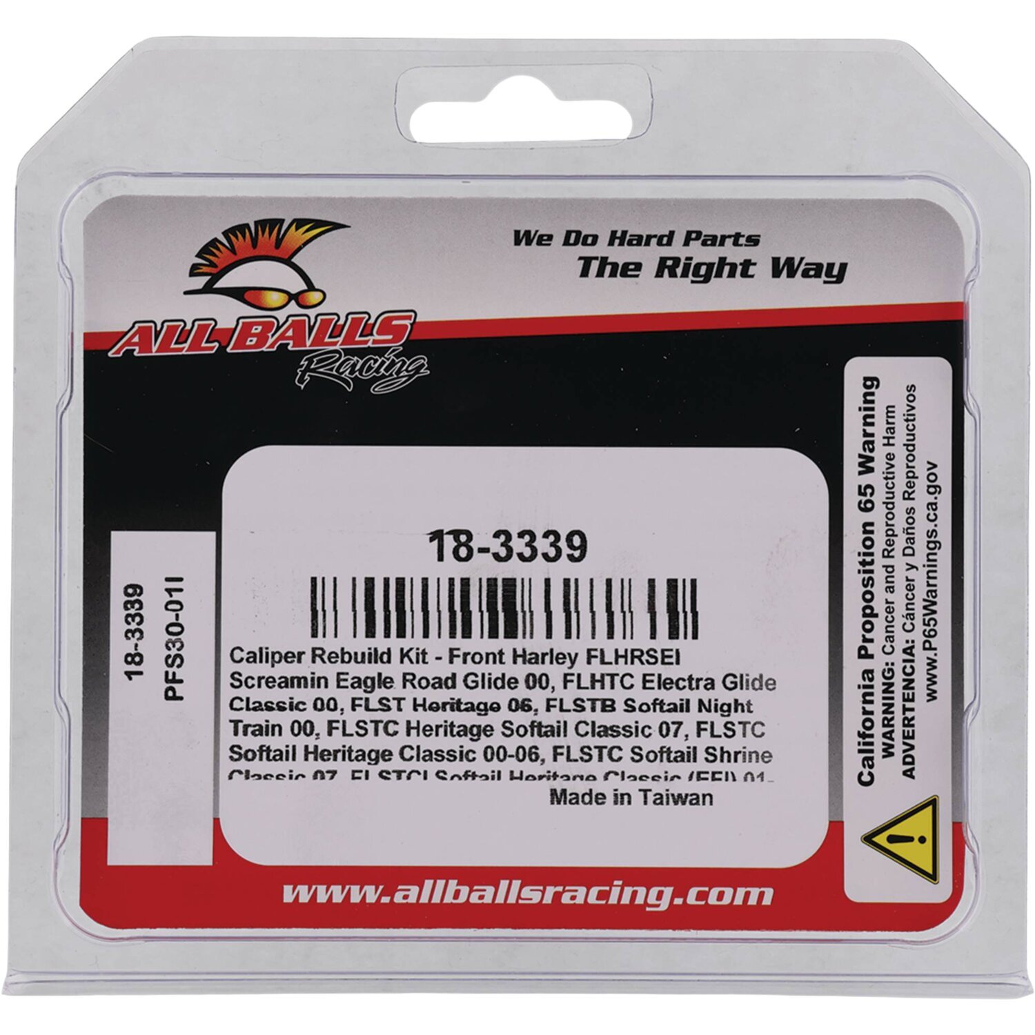All Balls, caliper rebuild kit