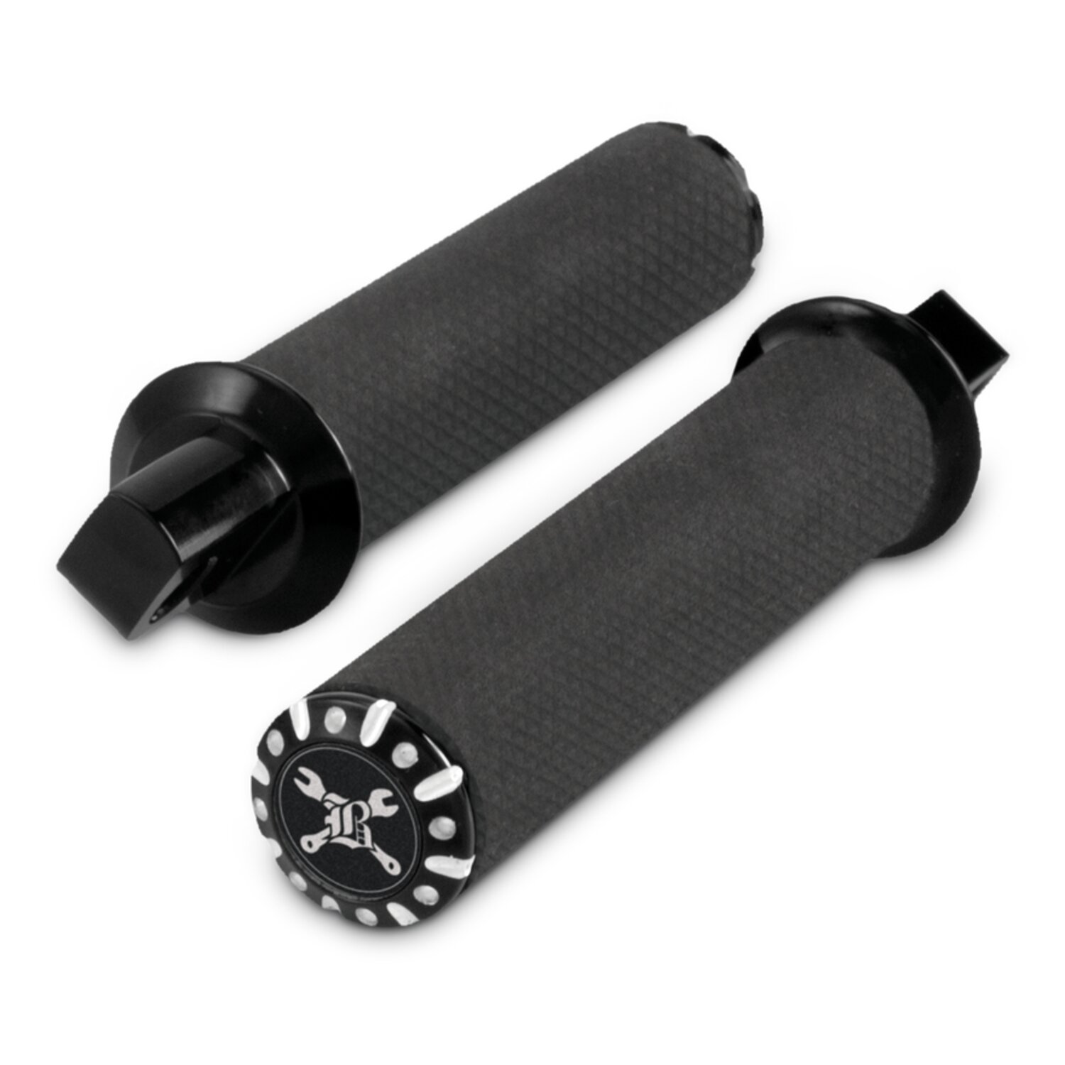 Burly, Hawk foot peg set. Black CC
