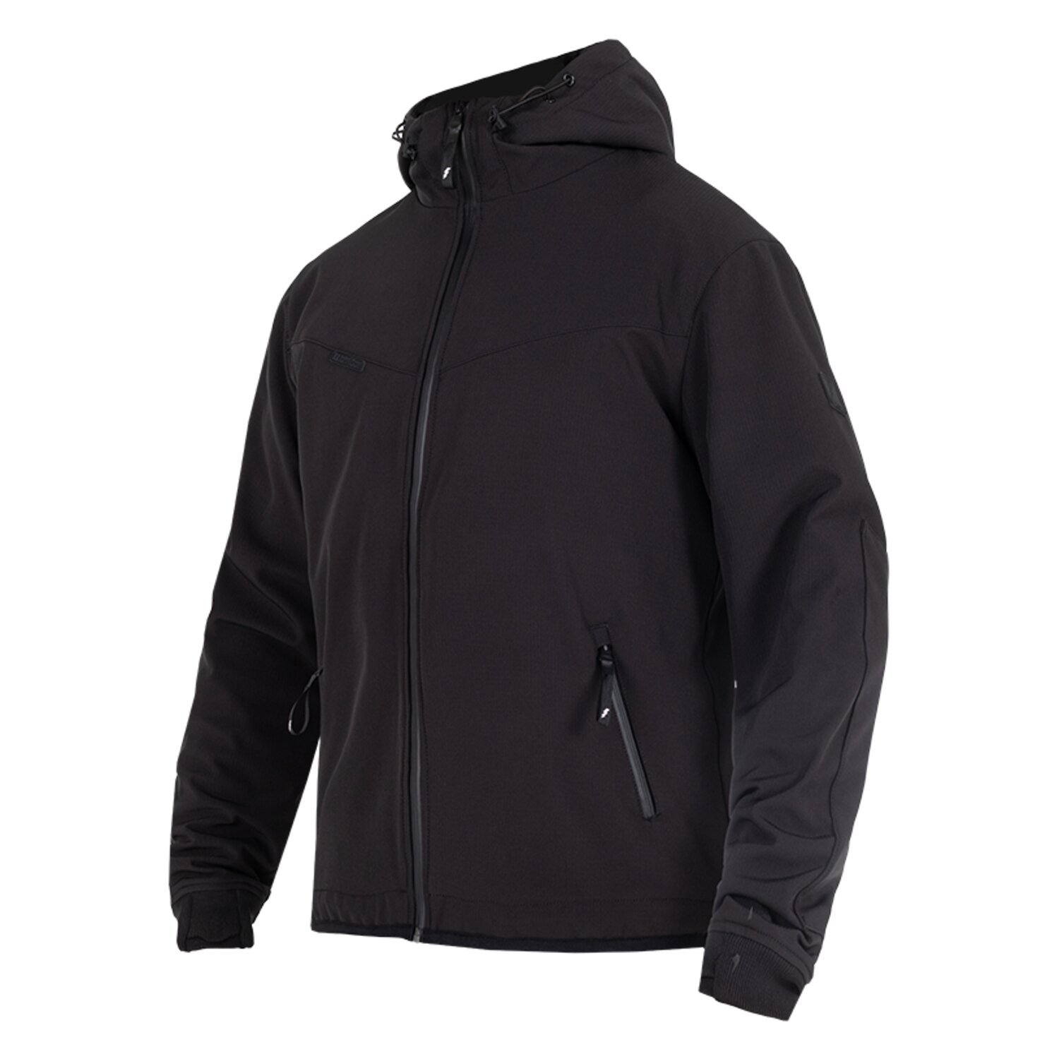 John Doe Hoodie V3 Softshell Rip-Stop, Black, XL